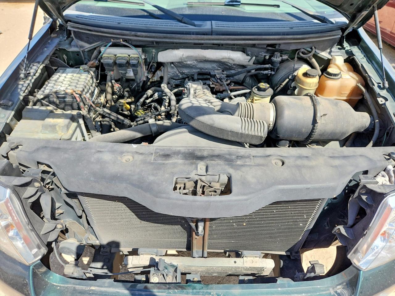 2007 Ford F150 Supercrew Green vin: 1FTRW12W57KA71819
