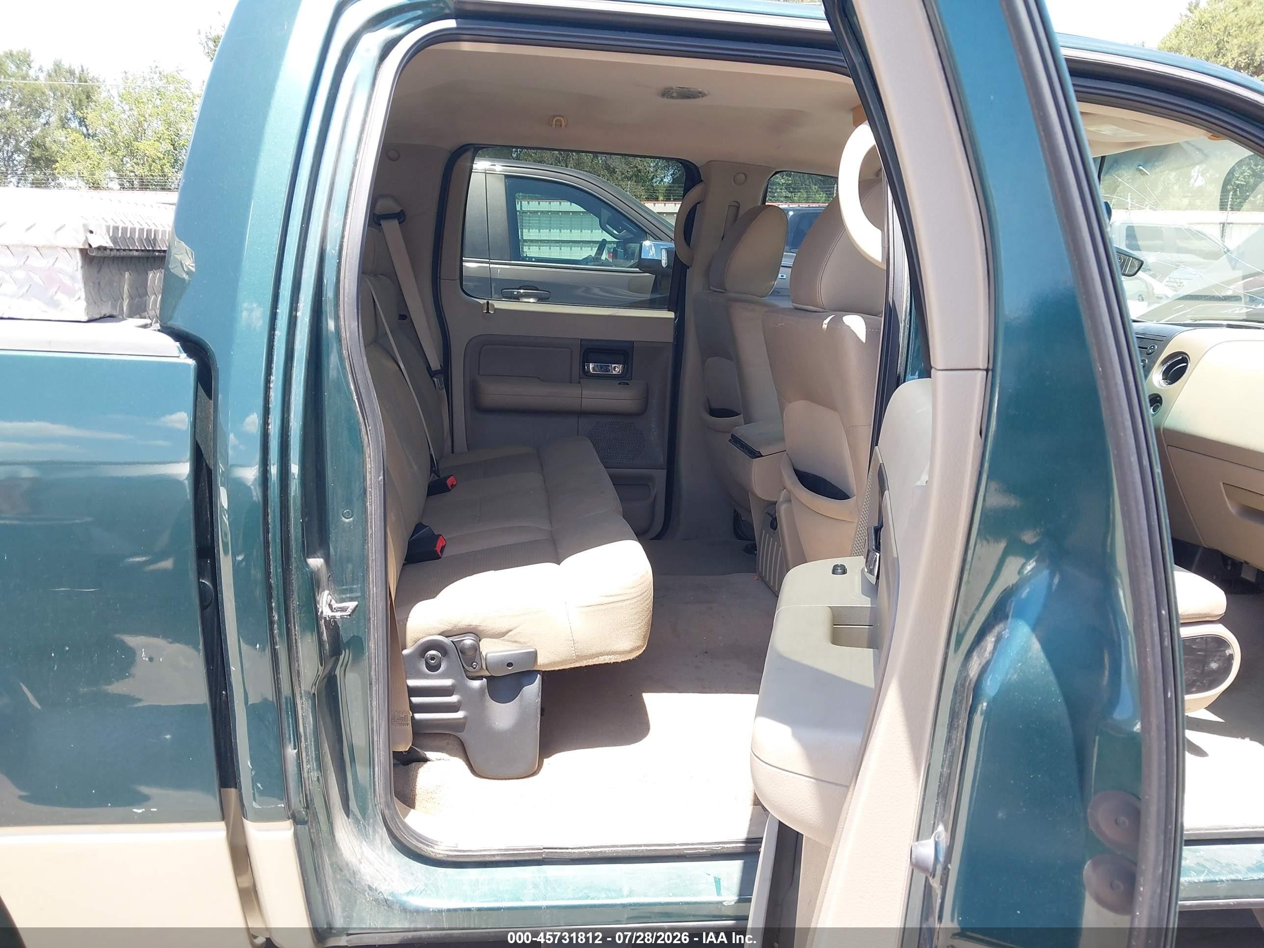 2007 Ford F-150 Xlt Green vin: 1FTRW12W57KB84122