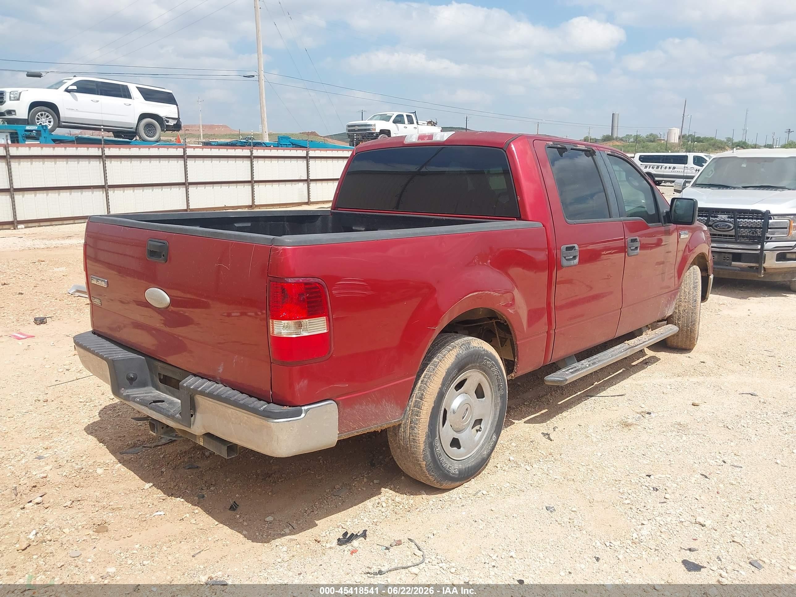 2007 Ford F-150 Xlt Бордовый vin: 1FTRW12W57KC99934
