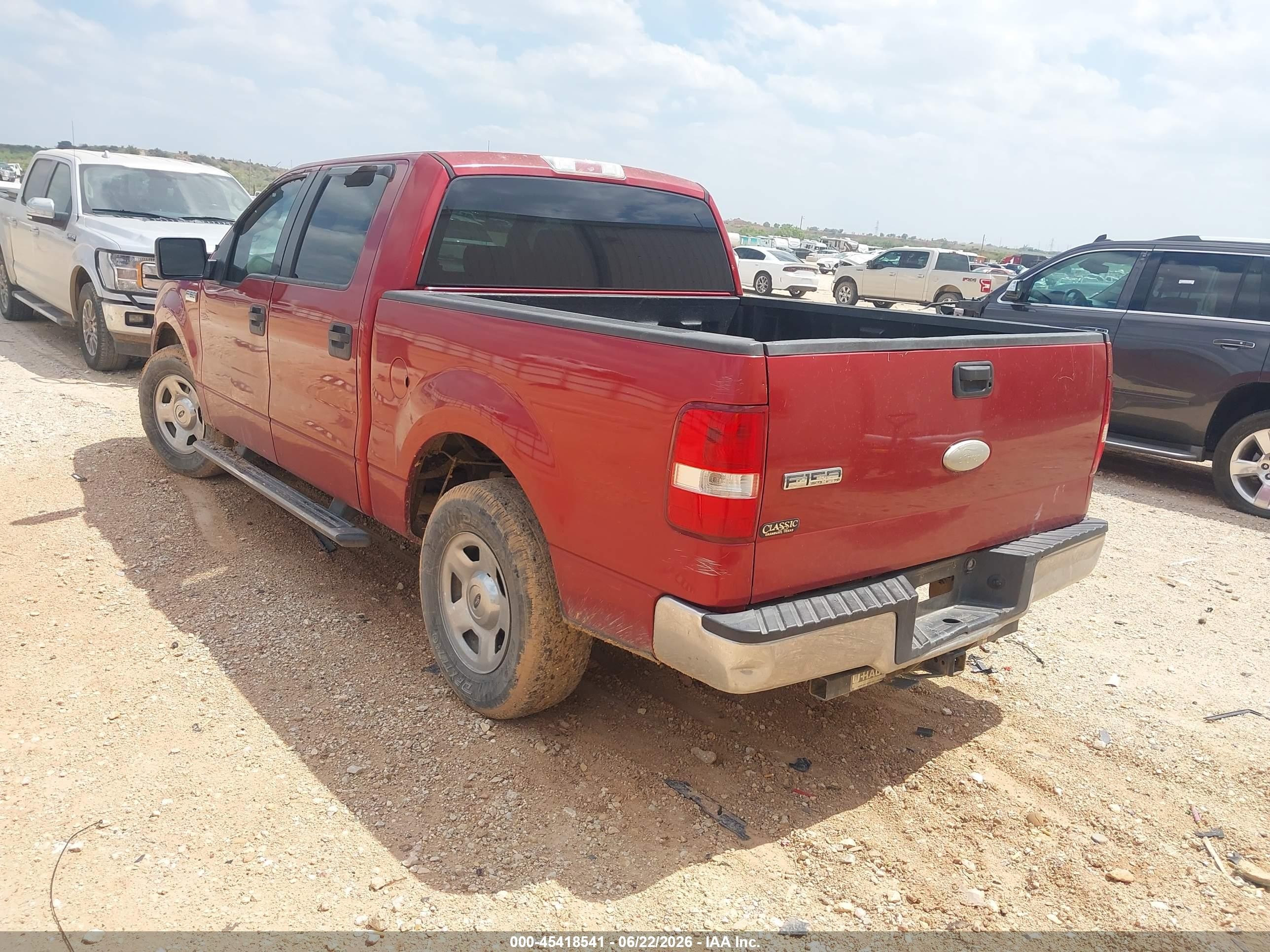 2007 Ford F-150 Xlt Бордовый vin: 1FTRW12W57KC99934