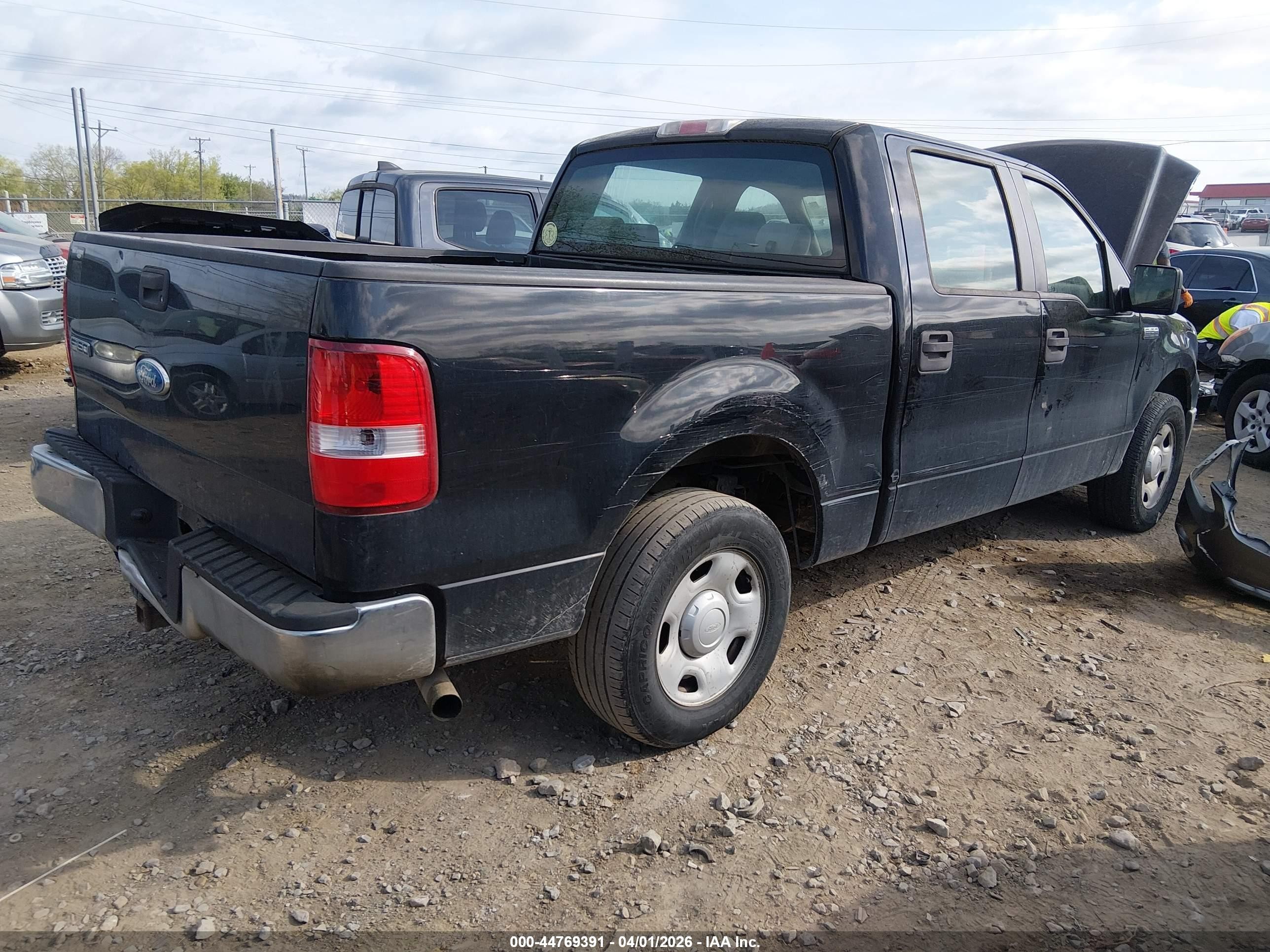 2008 Ford F-150 60th Anniversary/fx2/xl/xlt Black vin: 1FTRW12W58FA35462
