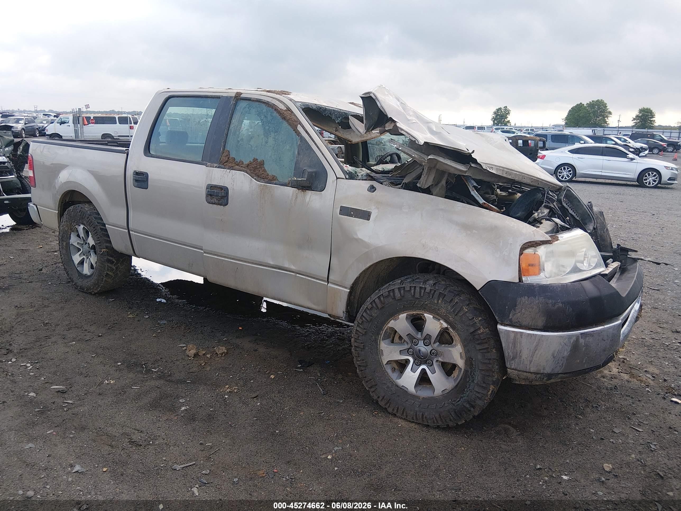 2008 Ford F-150 60th Anniversary/fx2/xl/xlt Gold vin: 1FTRW12W58FB39918