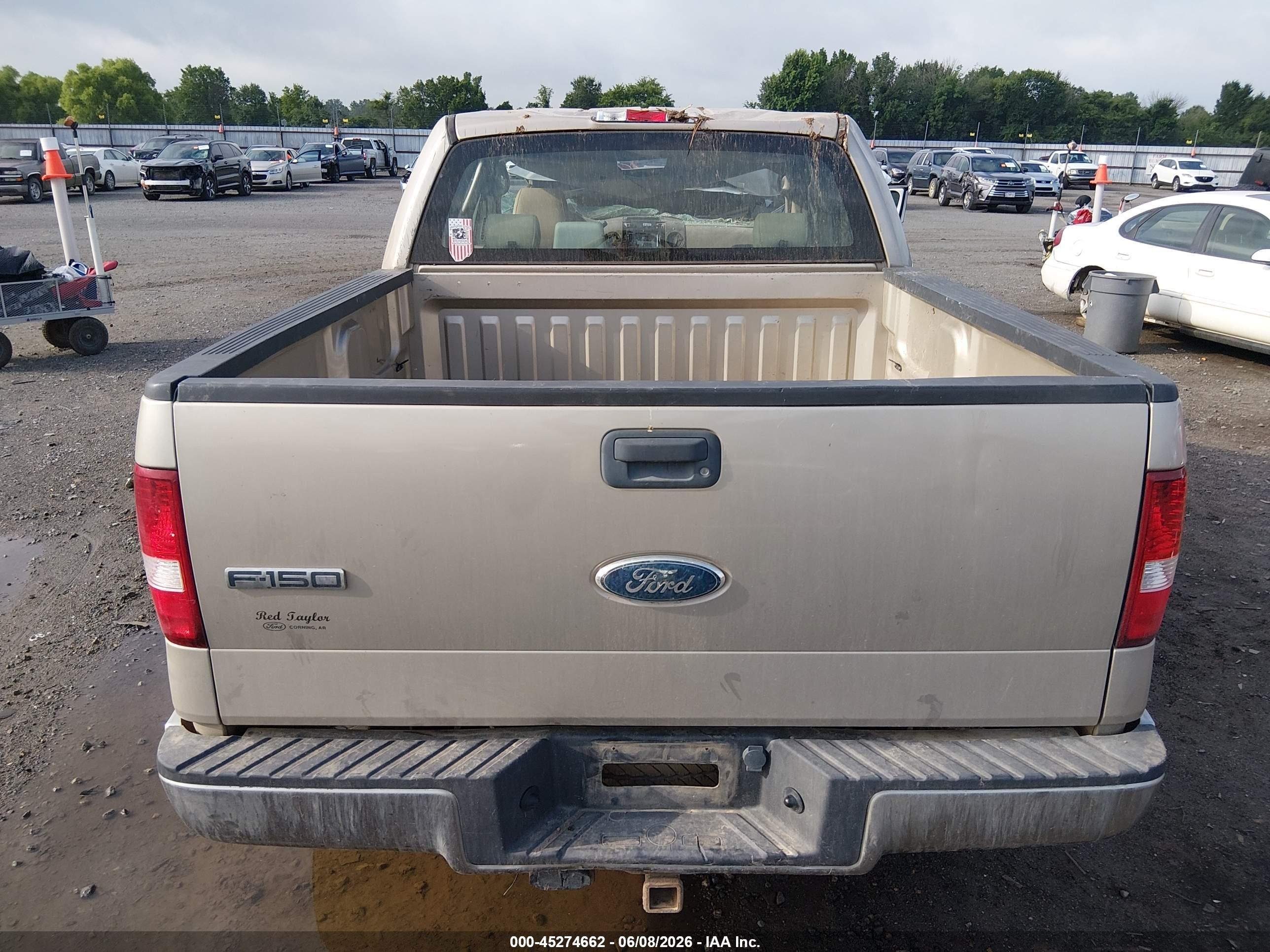 2008 Ford F-150 60th Anniversary/fx2/xl/xlt Gold vin: 1FTRW12W58FB39918