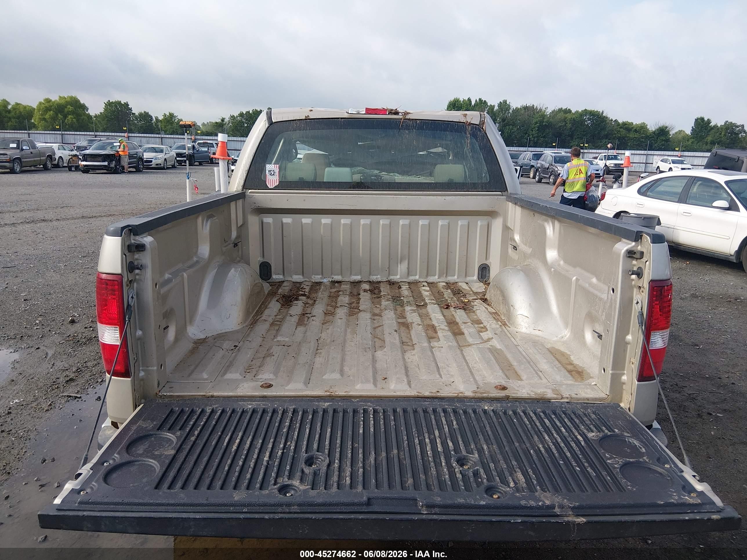2008 Ford F-150 60th Anniversary/fx2/xl/xlt Gold vin: 1FTRW12W58FB39918