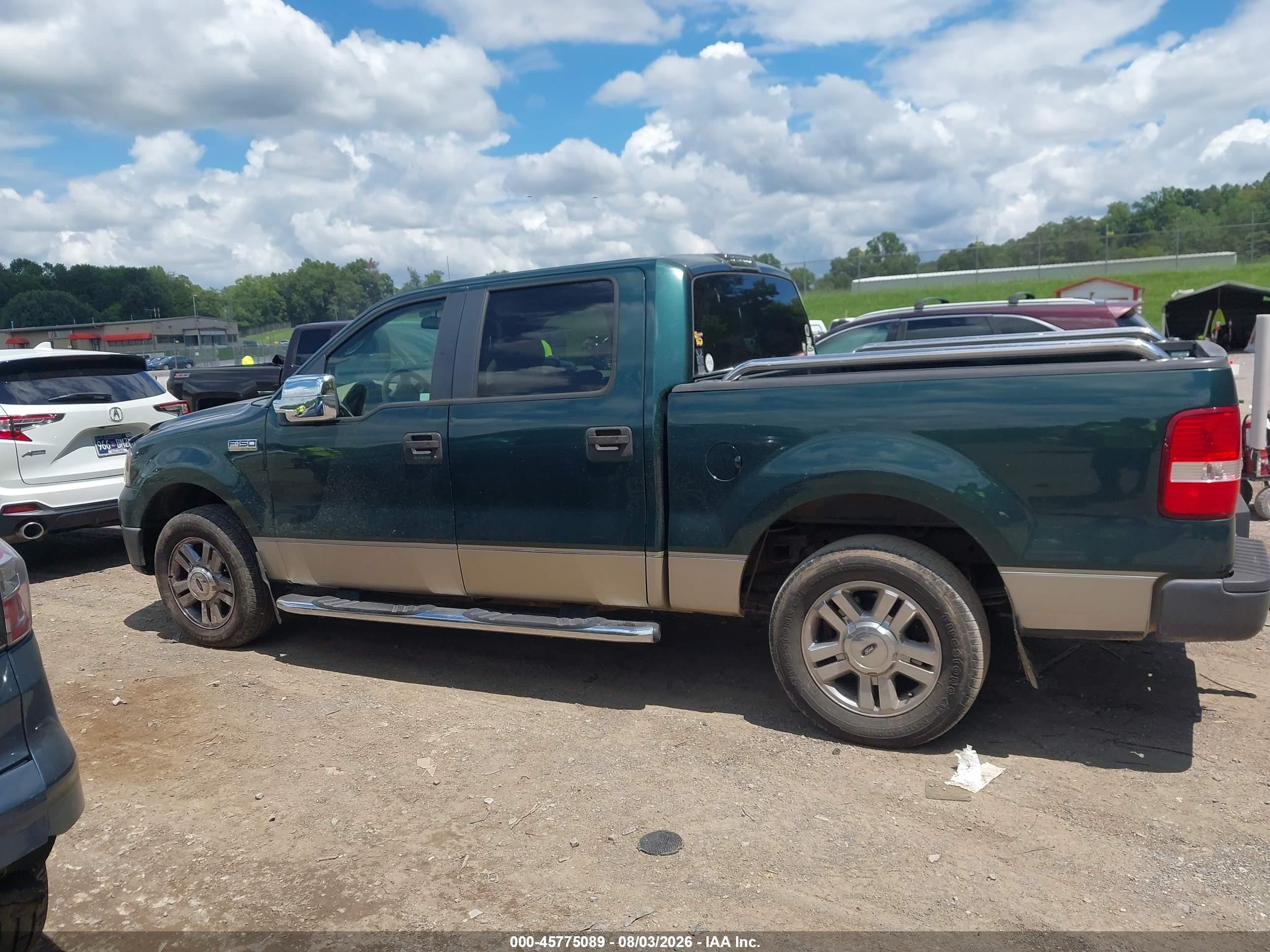 2008 Ford F-150 60th Anniversary/fx2/xl/xlt Зеленый vin: 1FTRW12W58KD79929
