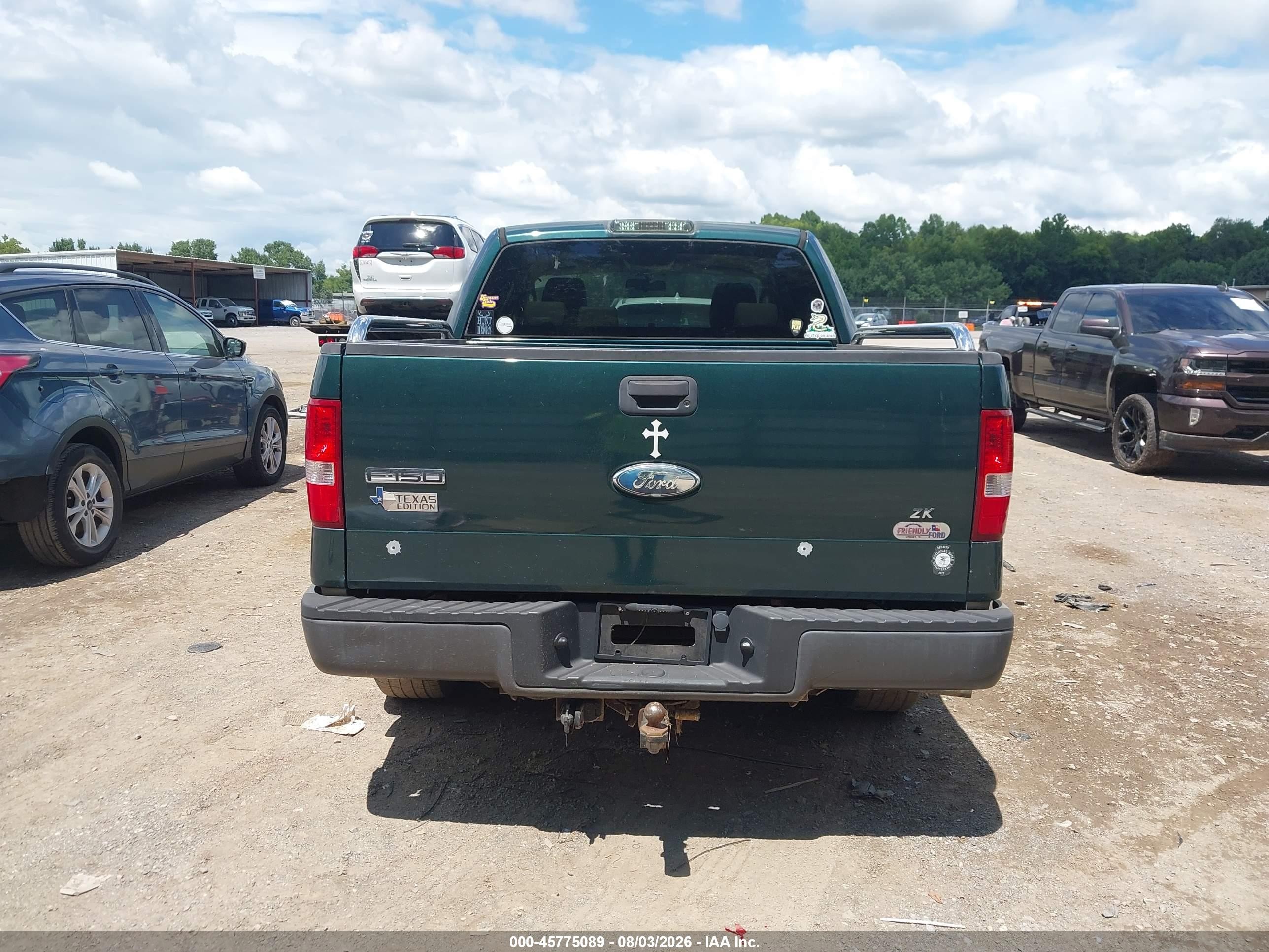 2008 Ford F-150 60th Anniversary/fx2/xl/xlt Зеленый vin: 1FTRW12W58KD79929