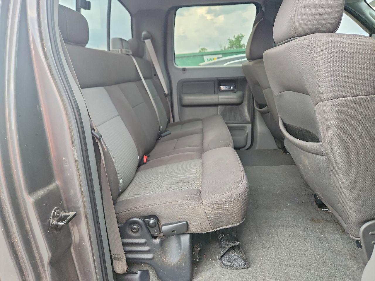 2005 Ford F150 Supercrew Gray vin: 1FTRW12W65FA68160