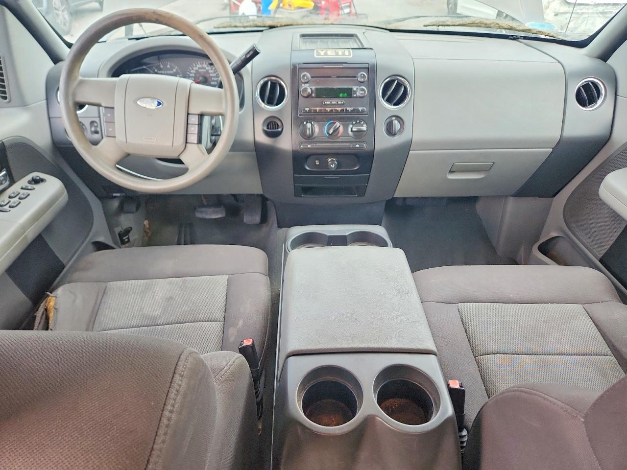2005 Ford F150 Supercrew Gray vin: 1FTRW12W65FA68160