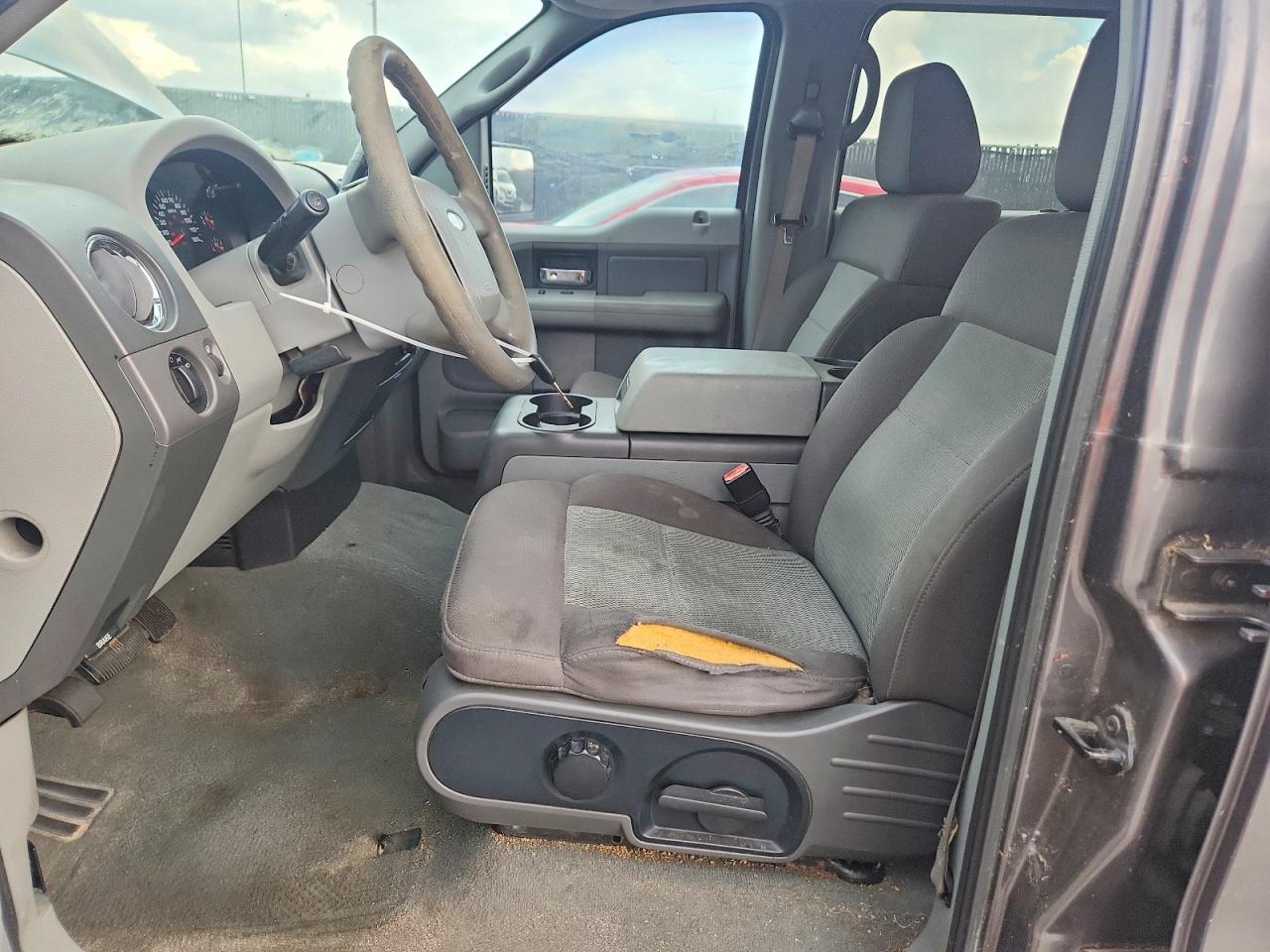 2005 Ford F150 Supercrew Gray vin: 1FTRW12W65FA68160