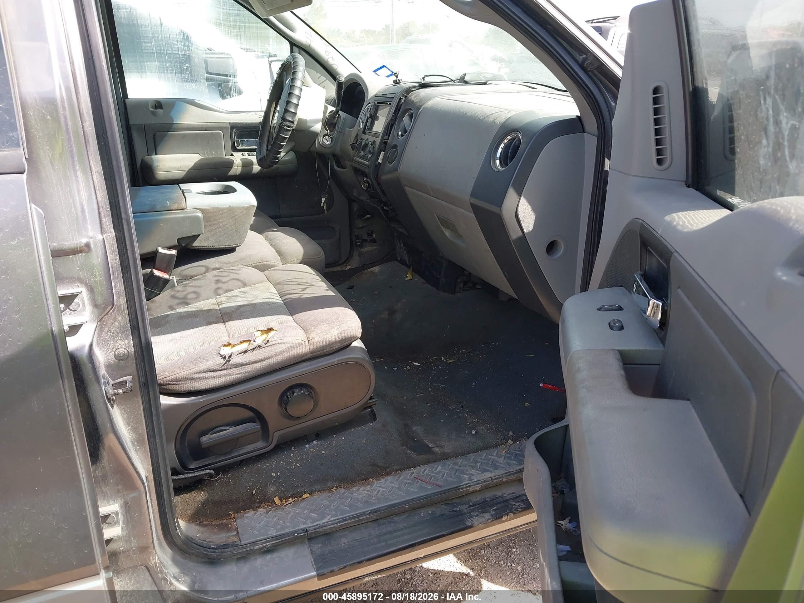 2005 Ford F-150 Xlt Серый vin: 1FTRW12W65FB69344