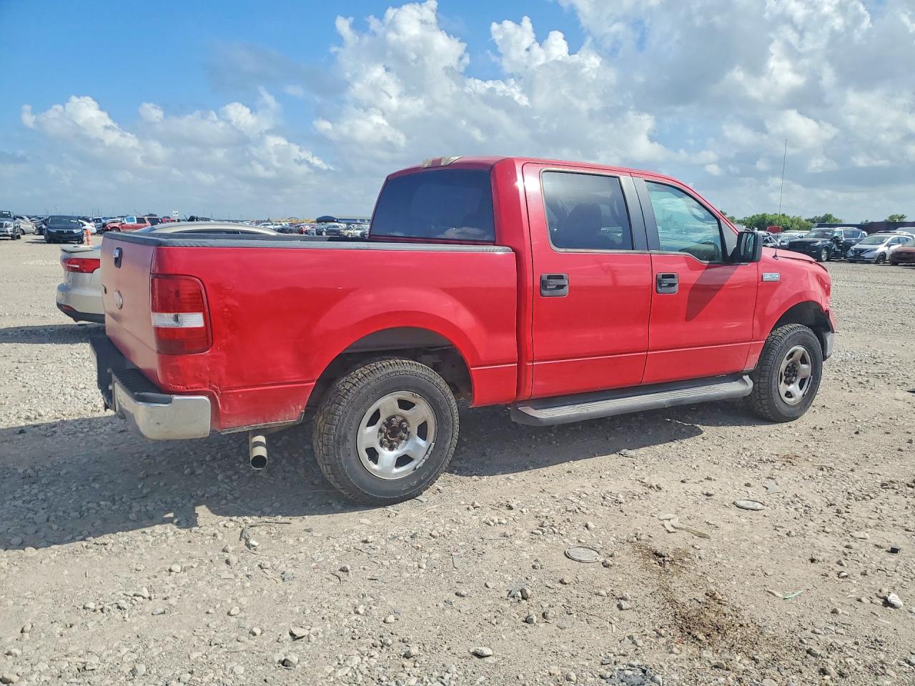 2005 Ford F150 Supercrew Red vin: 1FTRW12W65KC83318