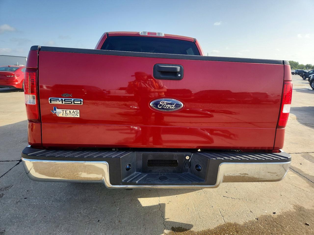 2008 Ford F150 Supercrew Red vin: 1FTRW12W68FA10294