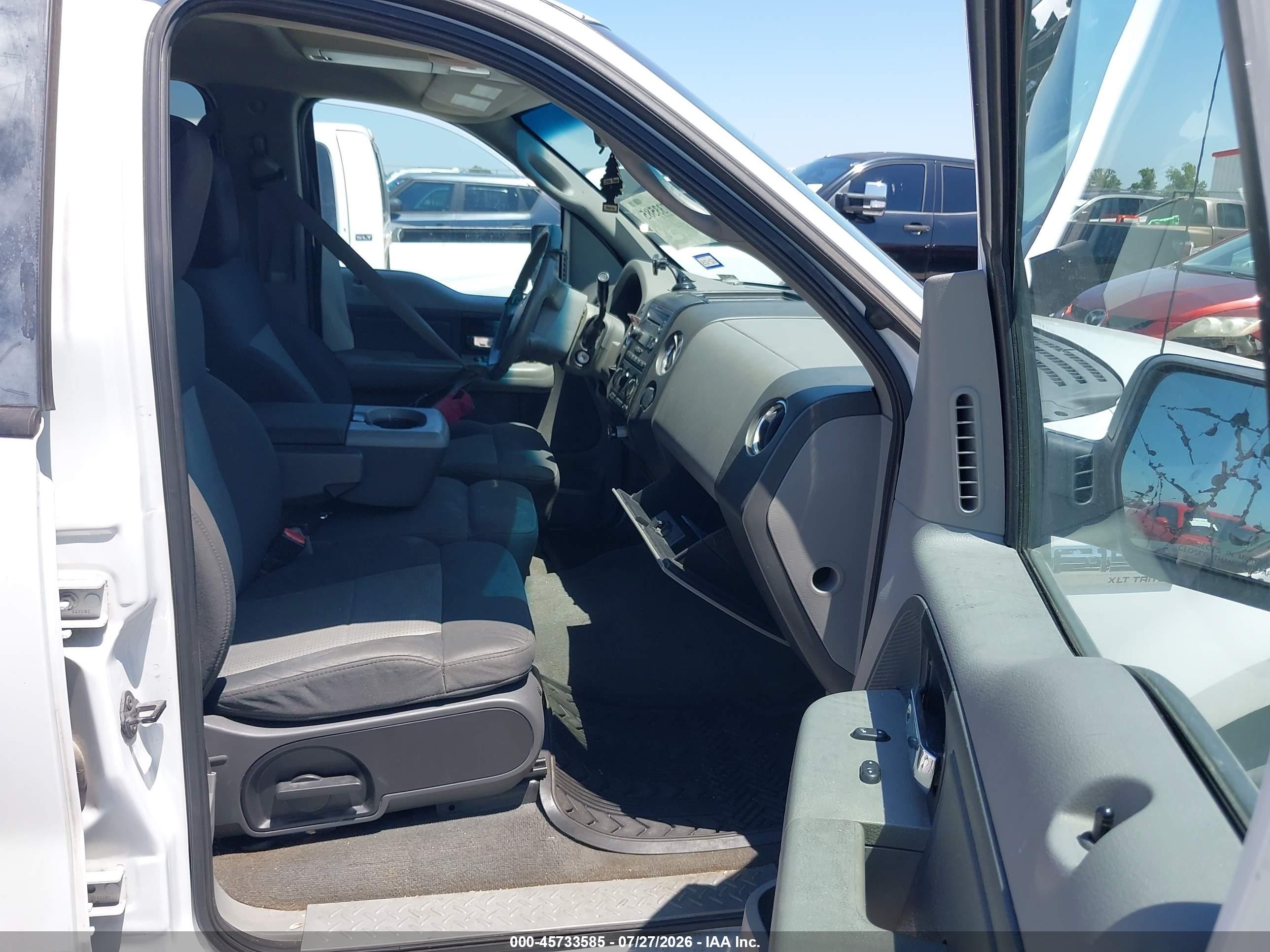 2008 Ford F-150 60th Anniversary/fx2/xl/xlt White vin: 1FTRW12W68FA82659