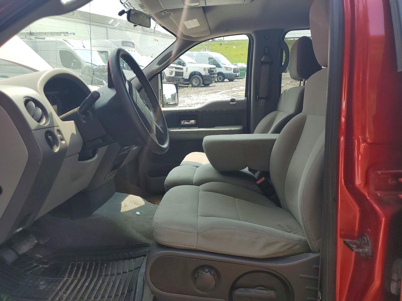2008 Ford F150 Supercrew Red vin: 1FTRW12W68FB04434