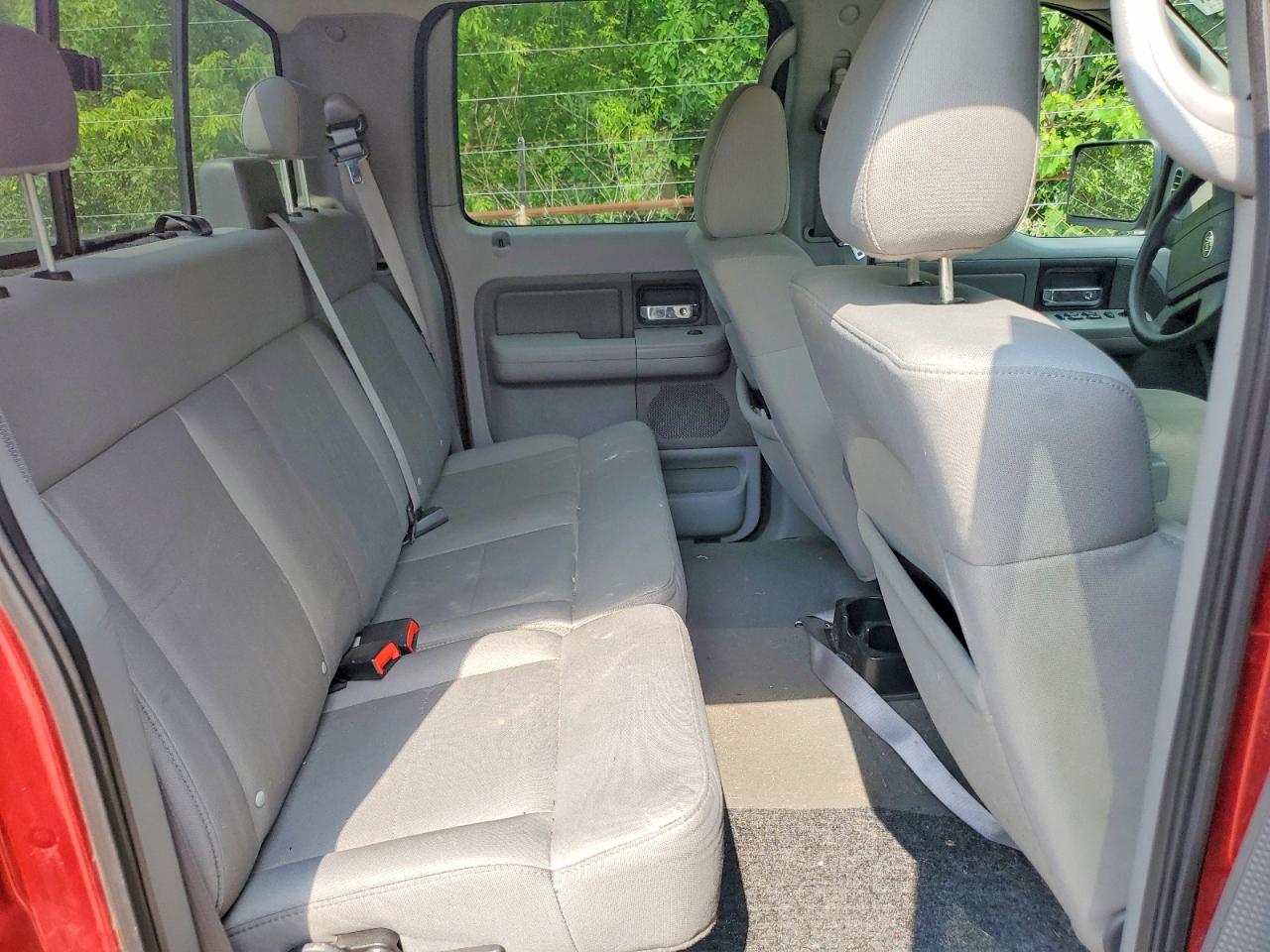 2008 Ford F150 Supercrew Red vin: 1FTRW12W68FB04434