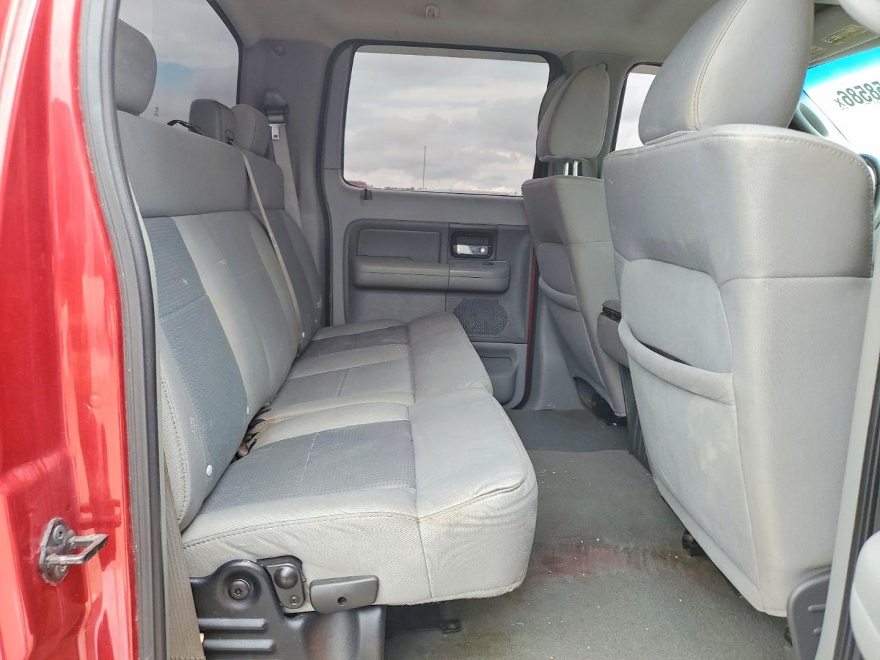 2008 Ford F150 Supercrew Red vin: 1FTRW12W68FB51138