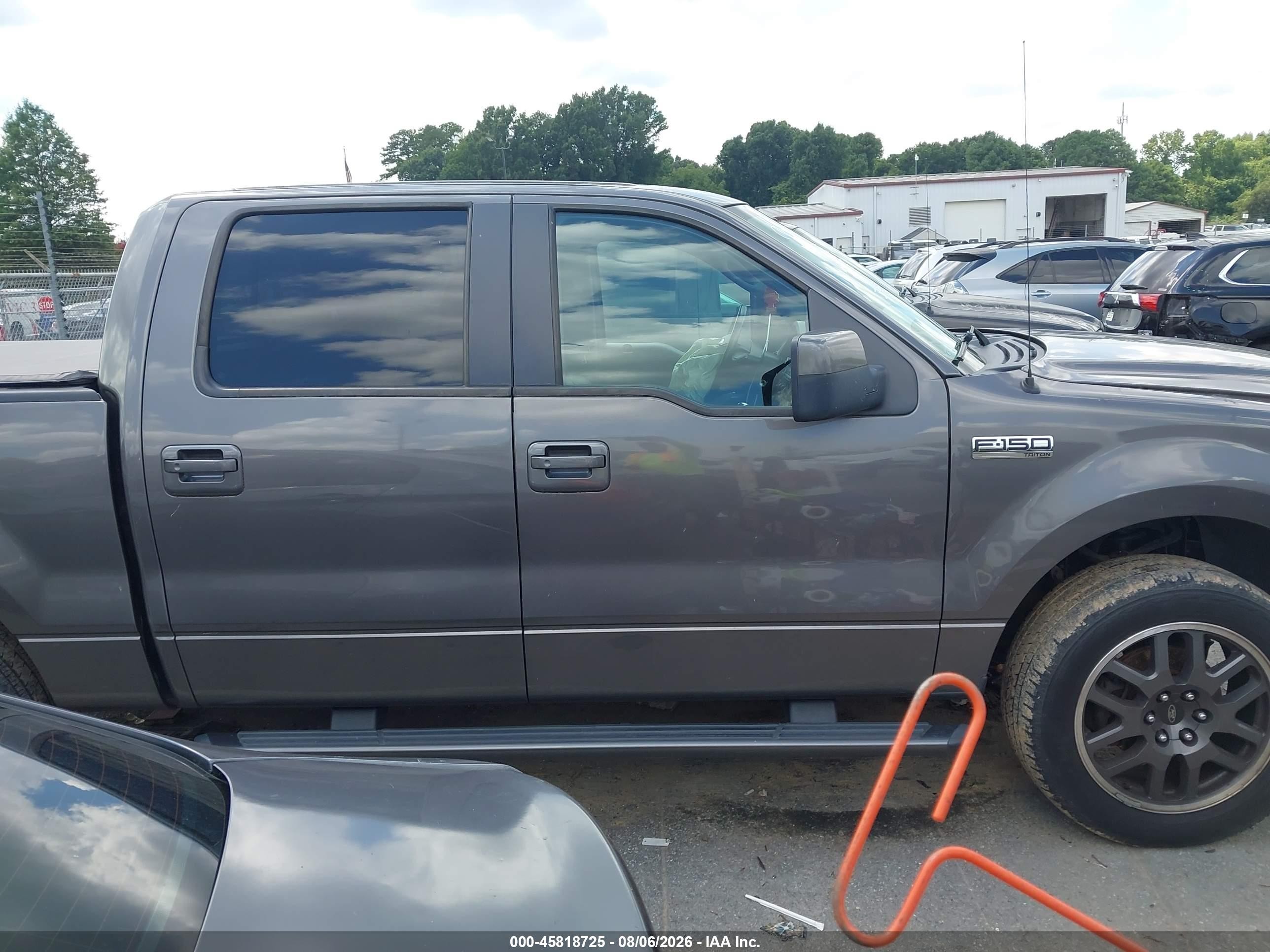 2008 Ford F-150 60th Anniversary/fx2/xl/xlt Gray vin: 1FTRW12W68KD81043