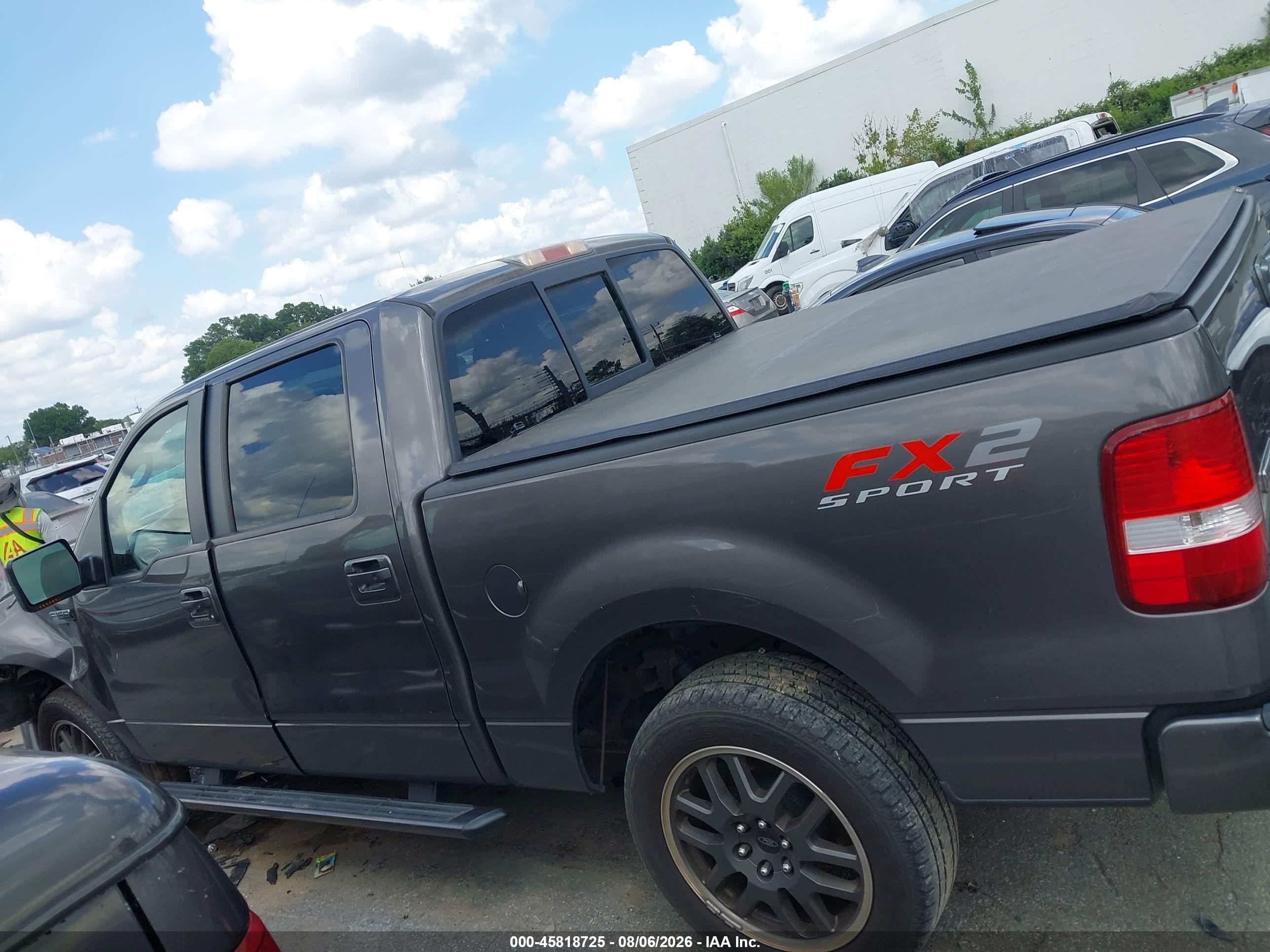 2008 Ford F-150 60th Anniversary/fx2/xl/xlt Gray vin: 1FTRW12W68KD81043