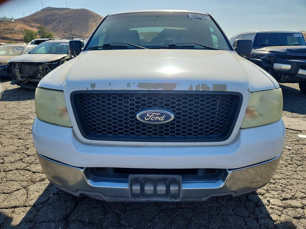 2004 Ford F150 Supercrew White vin: 1FTRW12W74KC81009