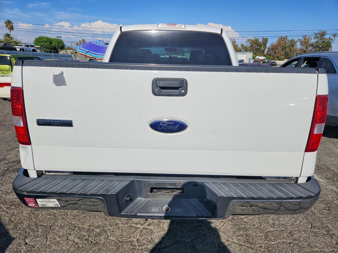 2004 Ford F150 Supercrew White vin: 1FTRW12W74KC81009