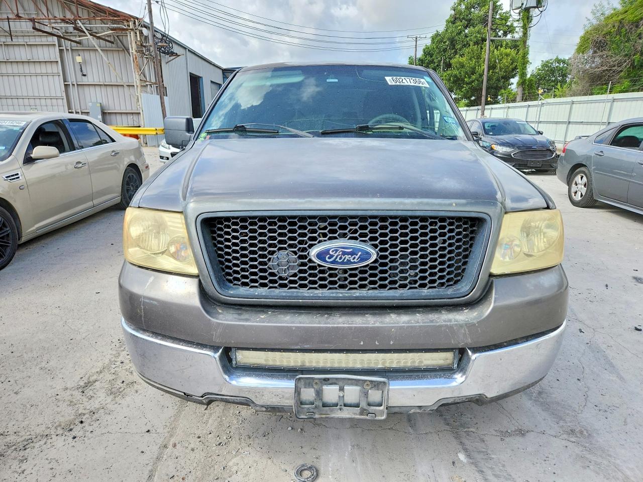 2004 Ford F150 Supercrew Gray vin: 1FTRW12W74KD13263