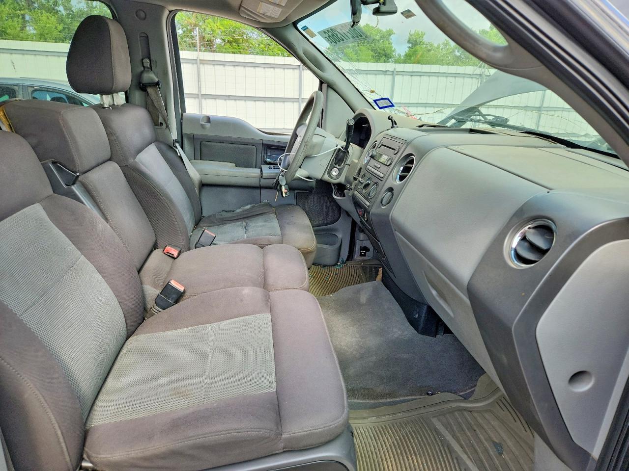 2004 Ford F150 Supercrew Gray vin: 1FTRW12W74KD13263