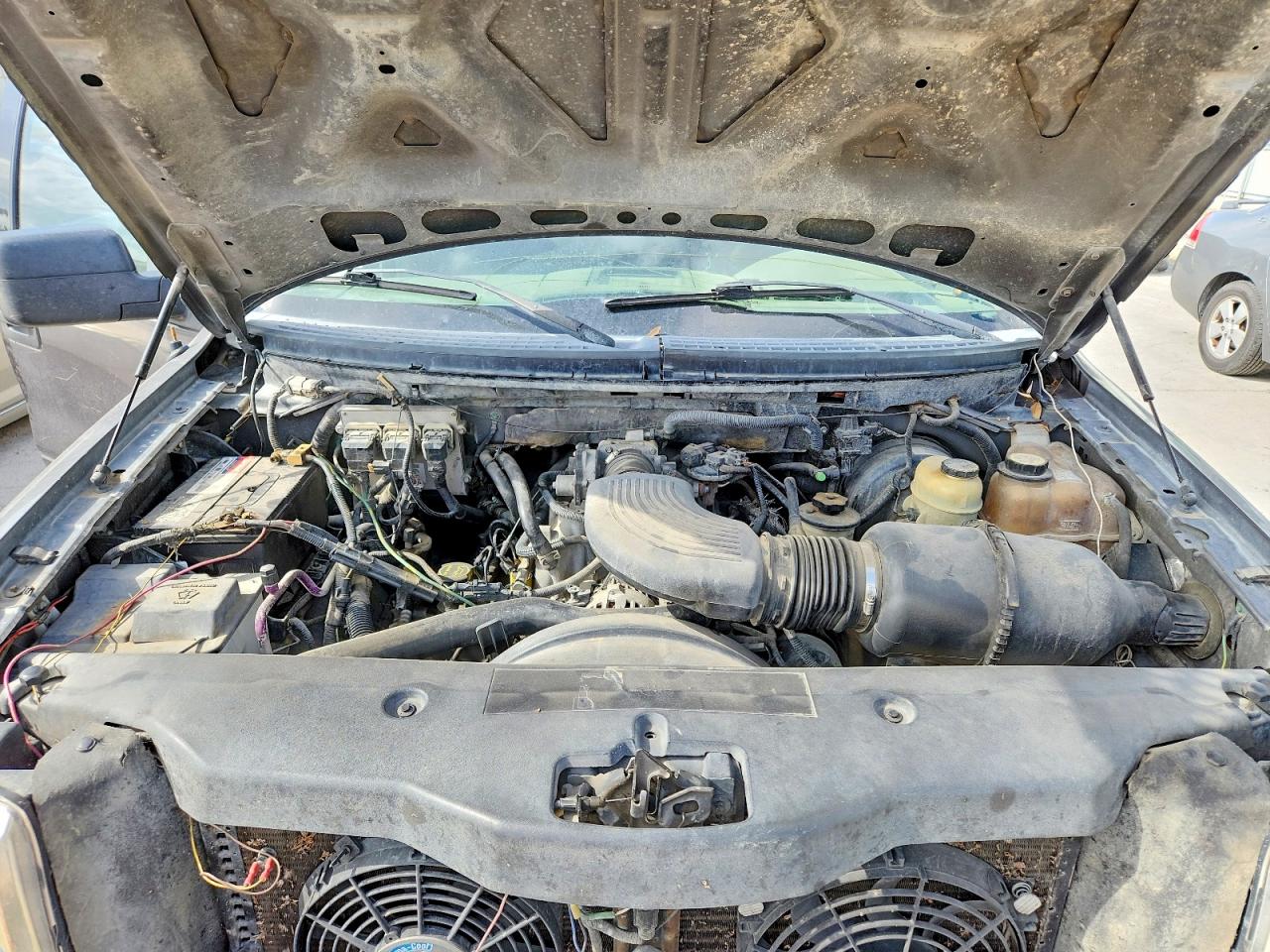 2004 Ford F150 Supercrew Gray vin: 1FTRW12W74KD13263