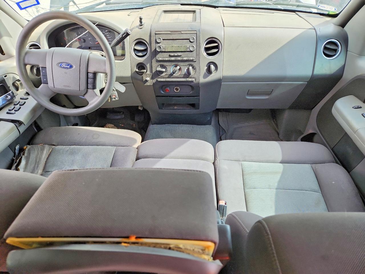 2004 Ford F150 Supercrew Gray vin: 1FTRW12W74KD13263