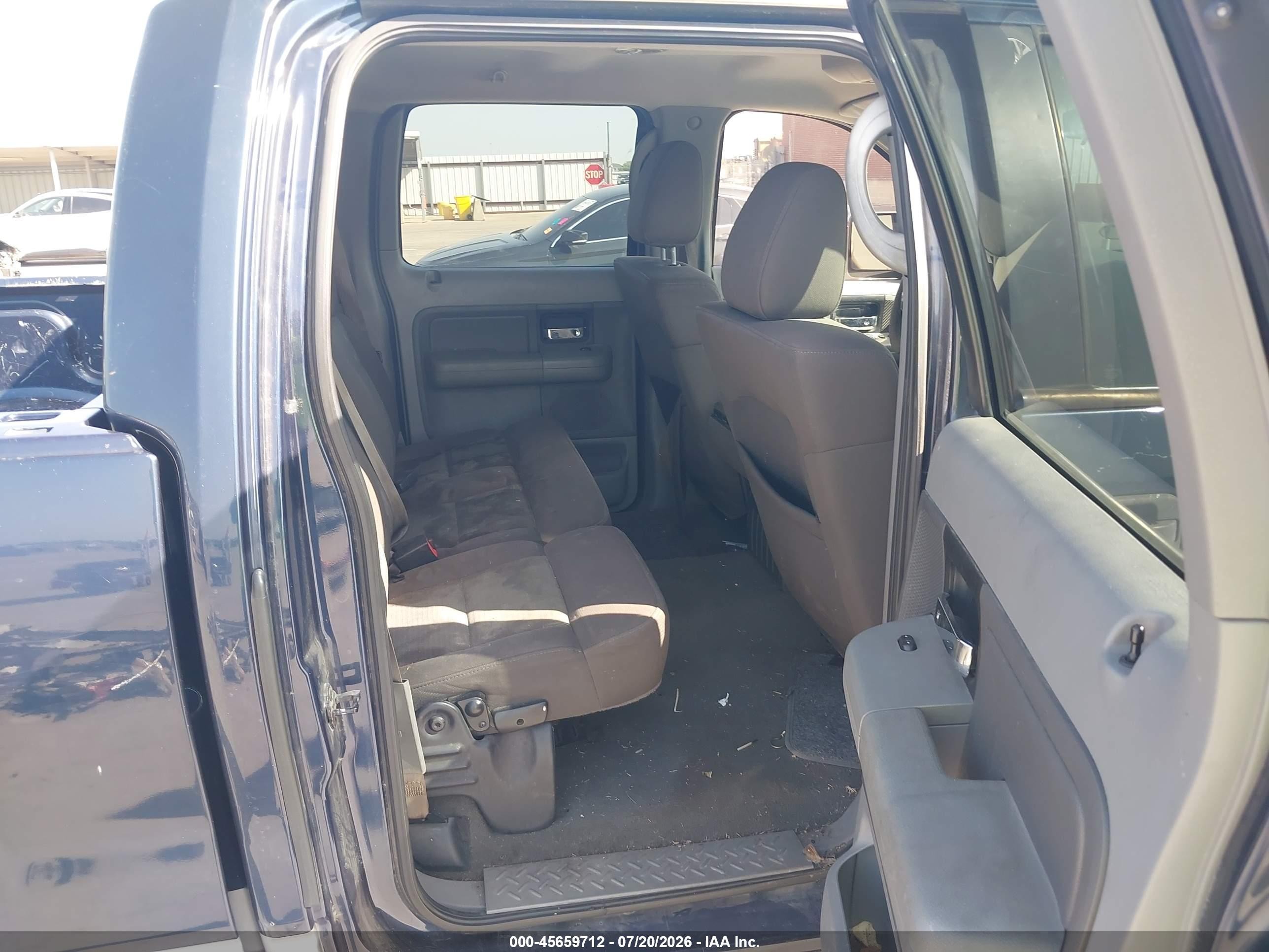 2005 Ford F-150 Xlt Blue vin: 1FTRW12W75FA31781