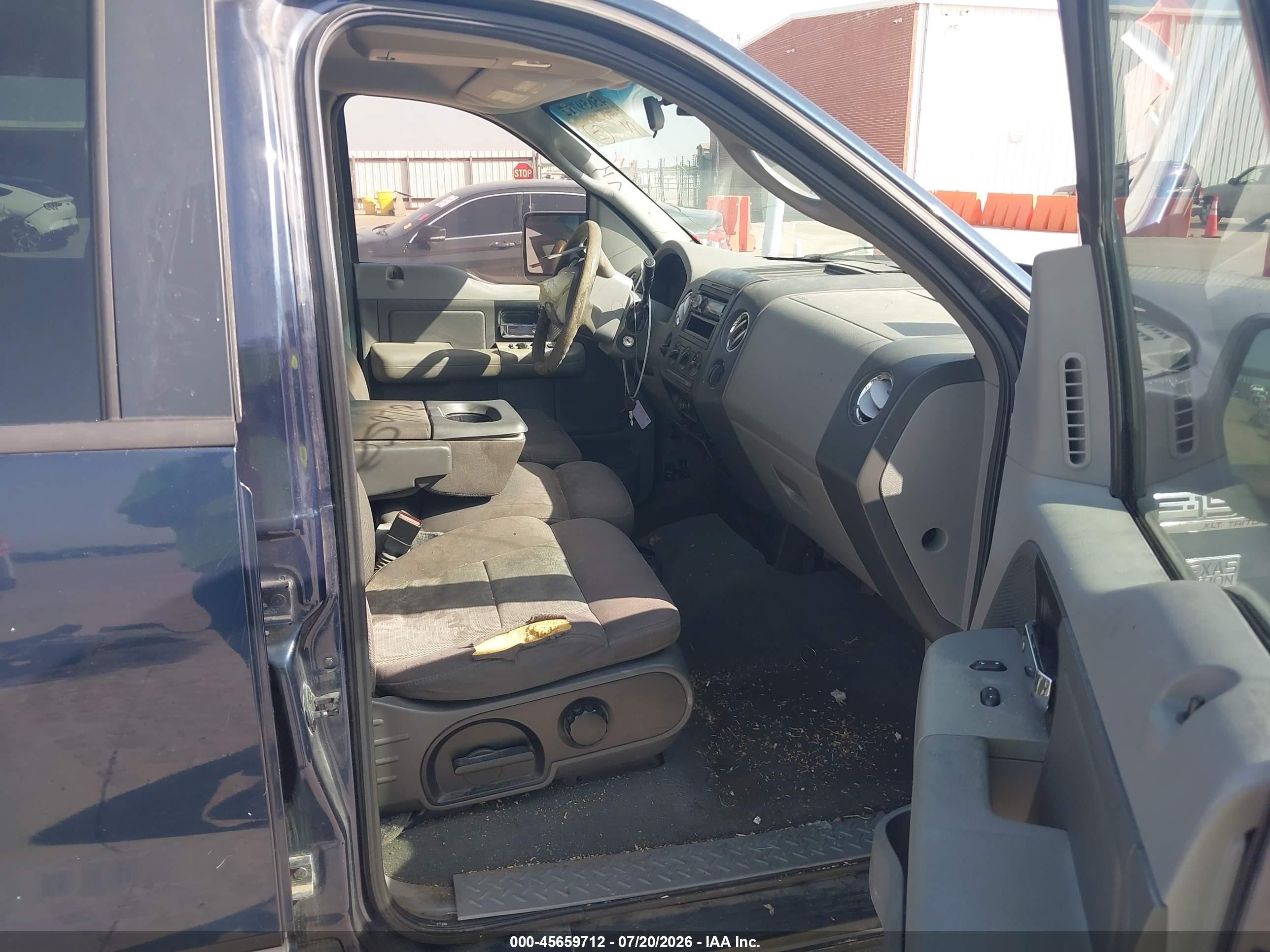 2005 Ford F-150 Xlt Blue vin: 1FTRW12W75FA31781