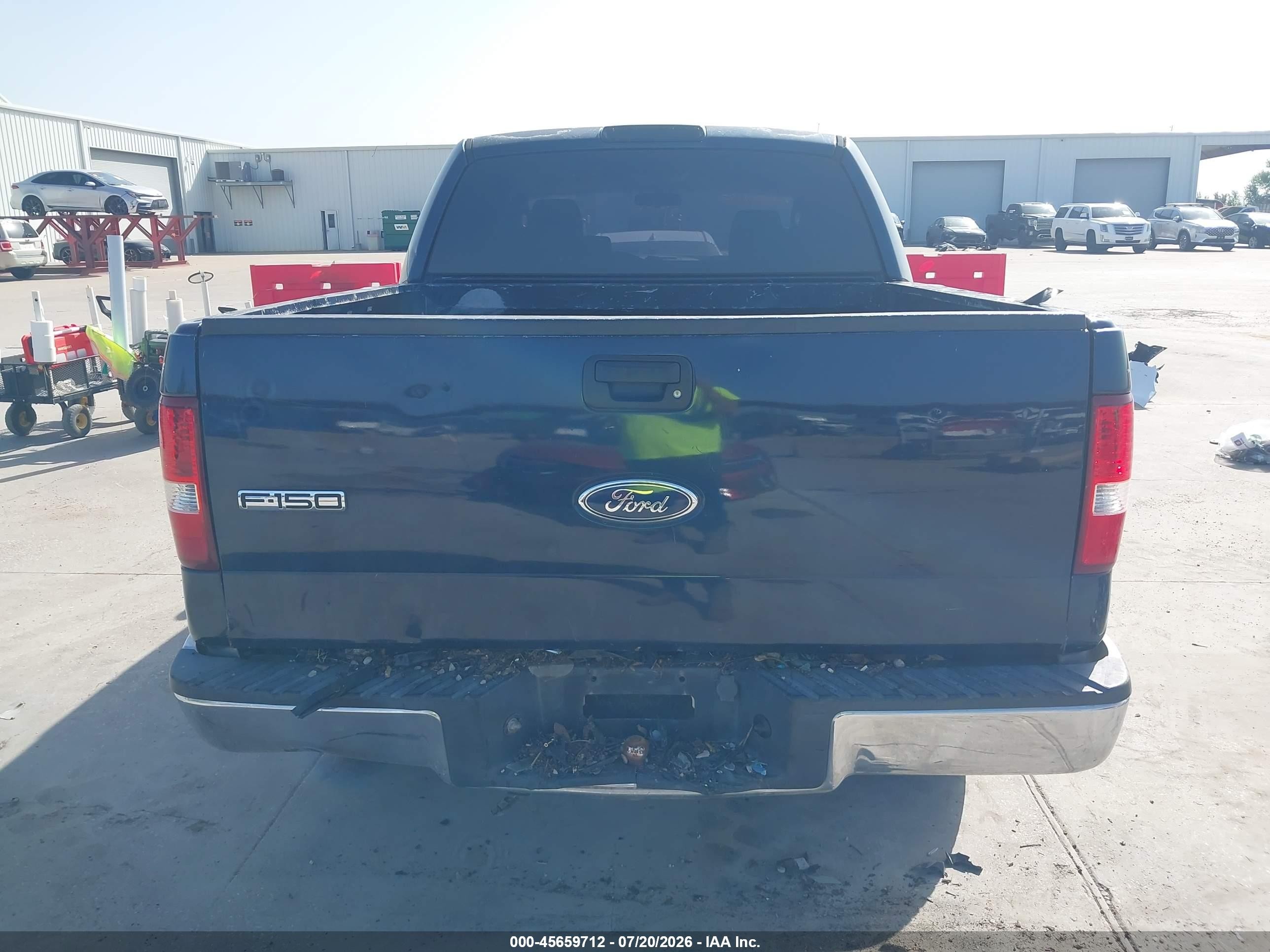 2005 Ford F-150 Xlt Blue vin: 1FTRW12W75FA31781
