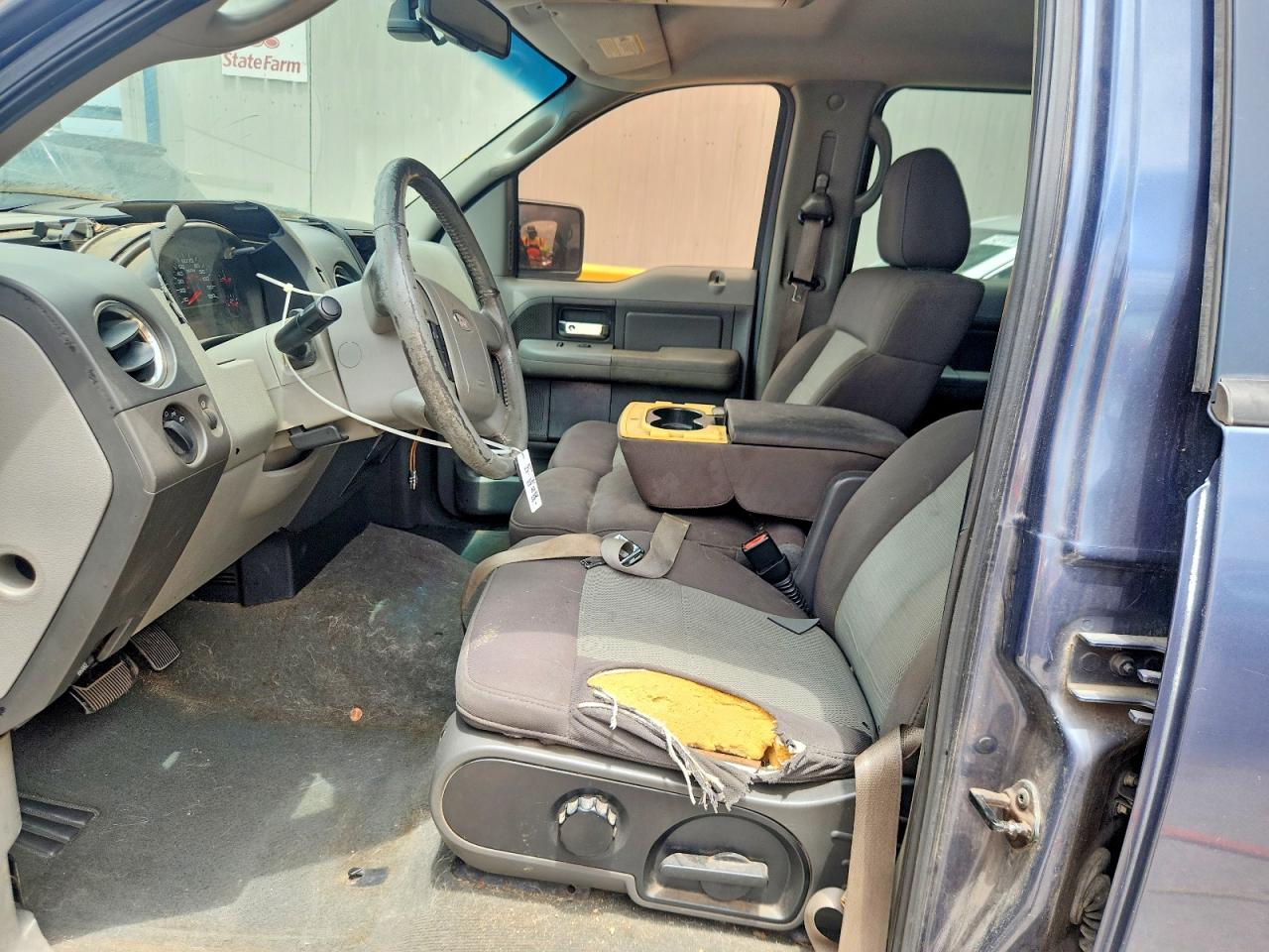 2006 Ford F150 Supercrew Blue vin: 1FTRW12W76KB75503