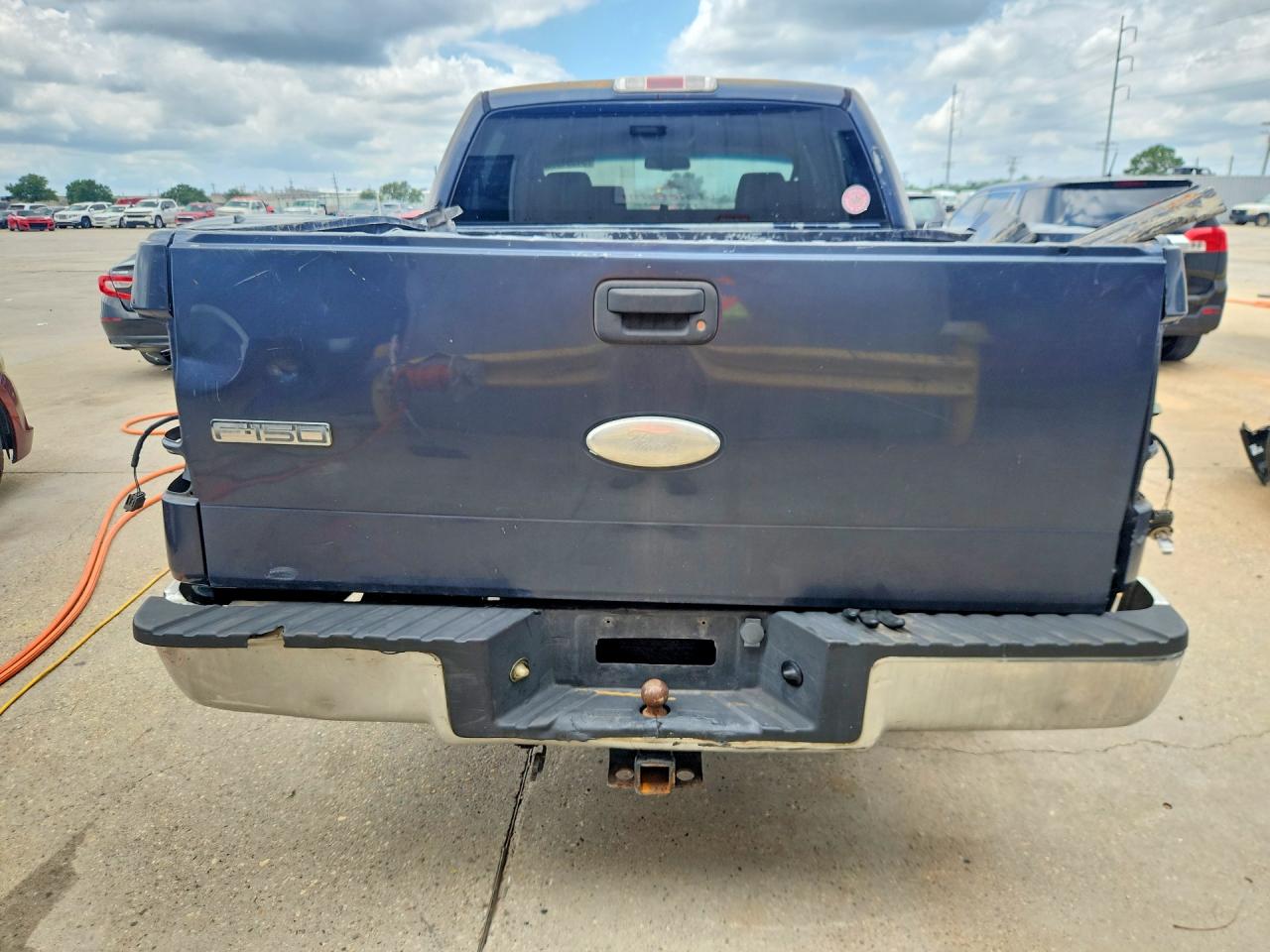 2006 Ford F150 Supercrew Blue vin: 1FTRW12W76KB75503