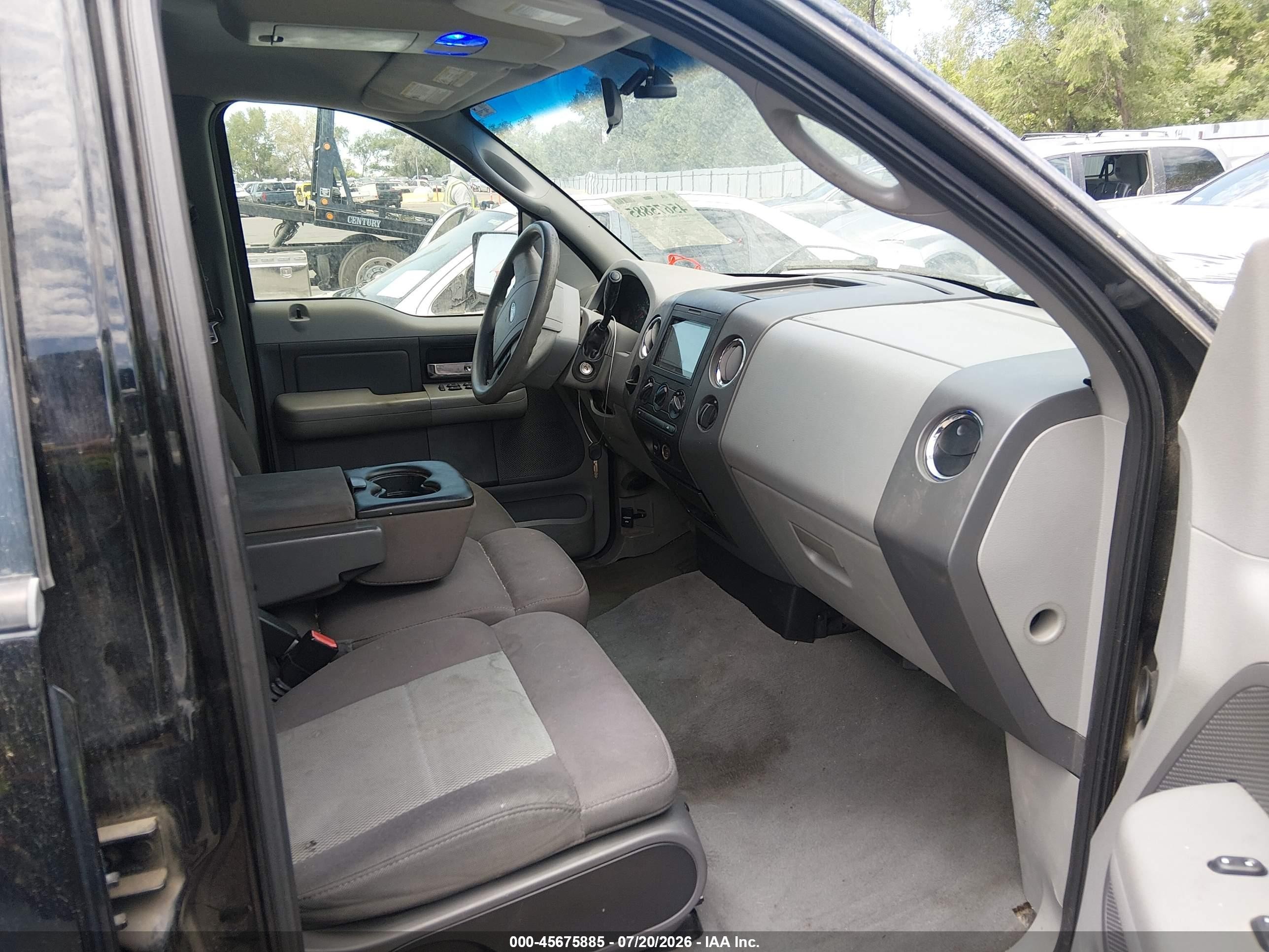 2006 Ford F-150 Xlt Black vin: 1FTRW12W76KC60244