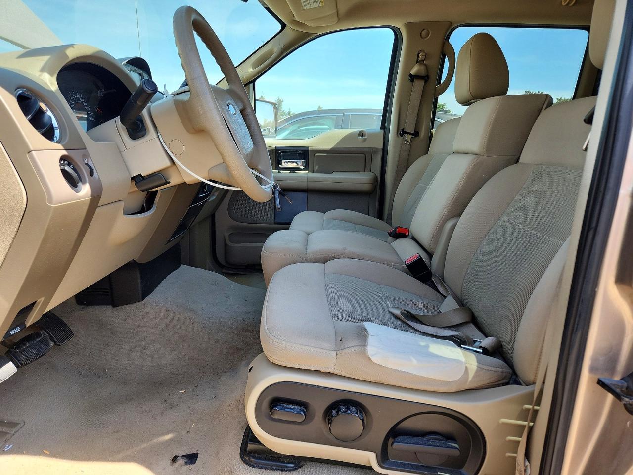 2006 Ford F150 Supercrew Tan vin: 1FTRW12W76KD72901