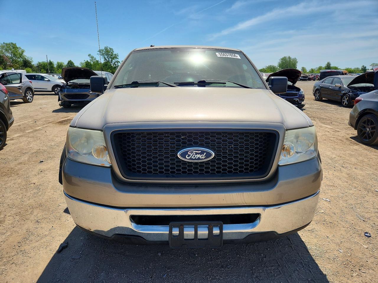 2006 Ford F150 Supercrew Tan vin: 1FTRW12W76KD72901