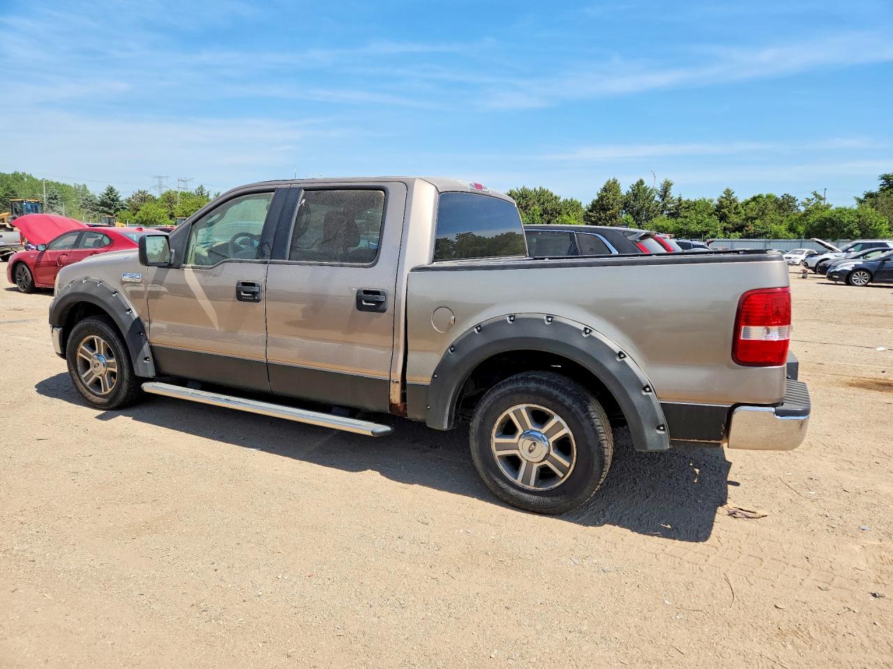 2006 Ford F150 Supercrew Tan vin: 1FTRW12W76KD72901