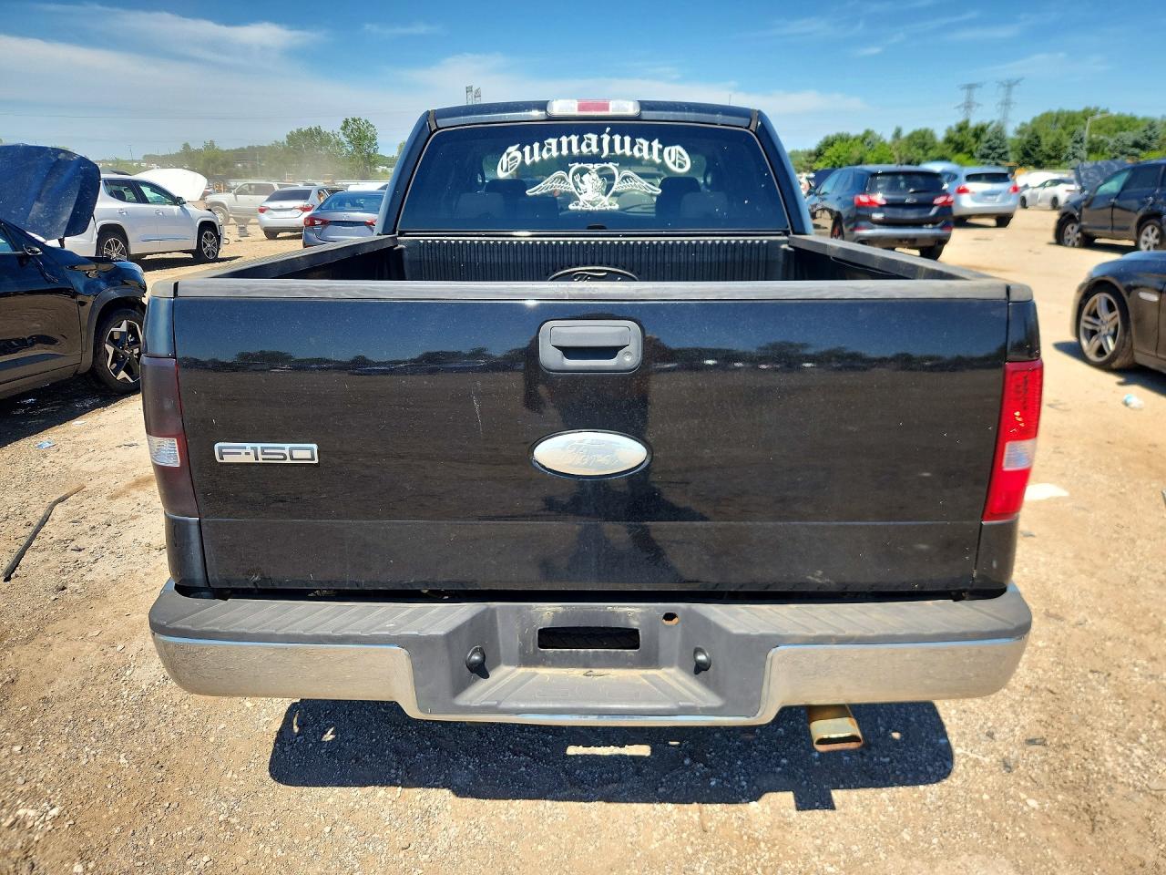 2006 Ford F150 Supercrew Black vin: 1FTRW12W76KD73255