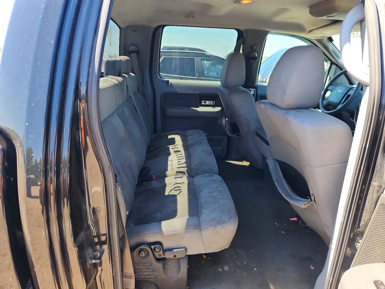 2006 Ford F150 Supercrew Black vin: 1FTRW12W76KD73255