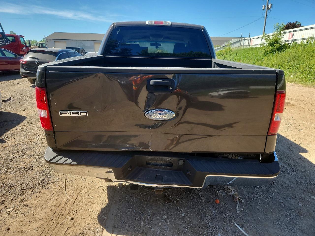 2007 Ford F150 Supercrew Black vin: 1FTRW12W77KB84591