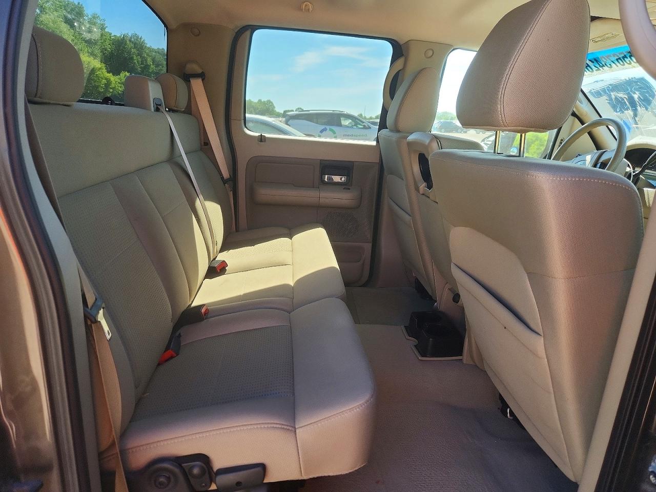 2007 Ford F150 Supercrew Black vin: 1FTRW12W77KB84591