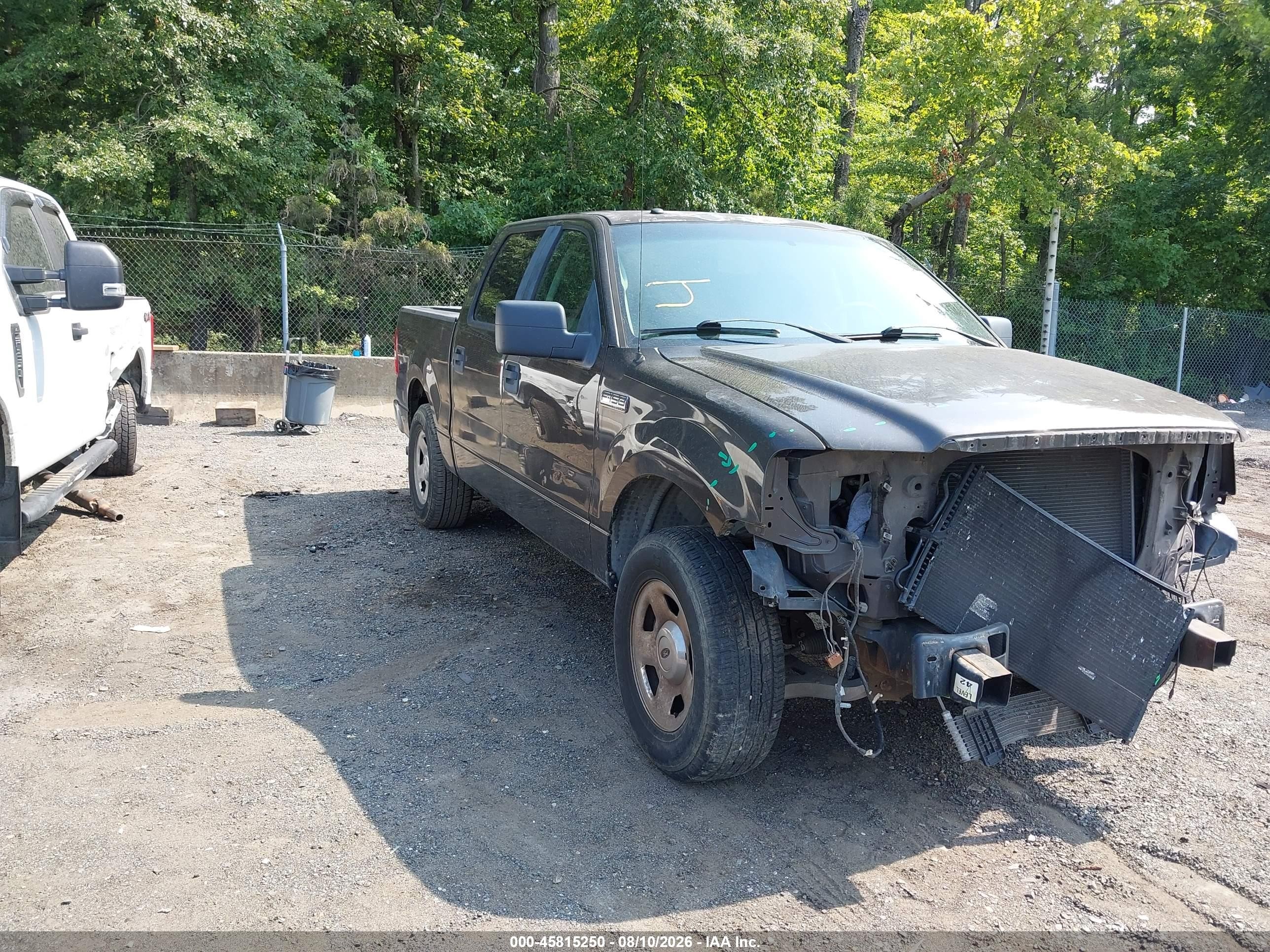 2007 Ford F-150 Xlt Gray vin: 1FTRW12W77KC11322