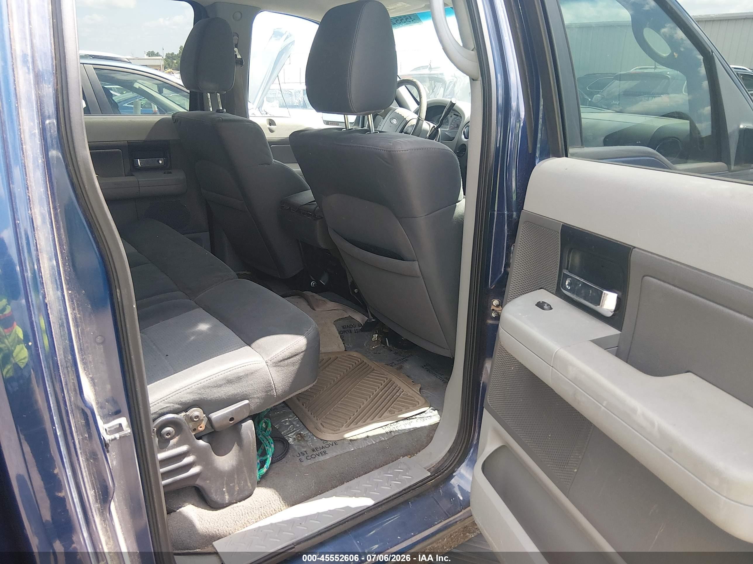 2007 Ford F-150 Xlt Blue vin: 1FTRW12W77KC58138