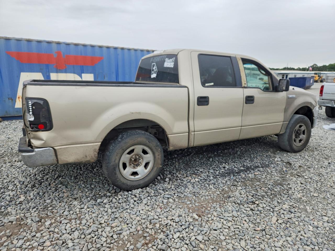 2007 Ford F150 Supercrew Gold vin: 1FTRW12W77KC88580