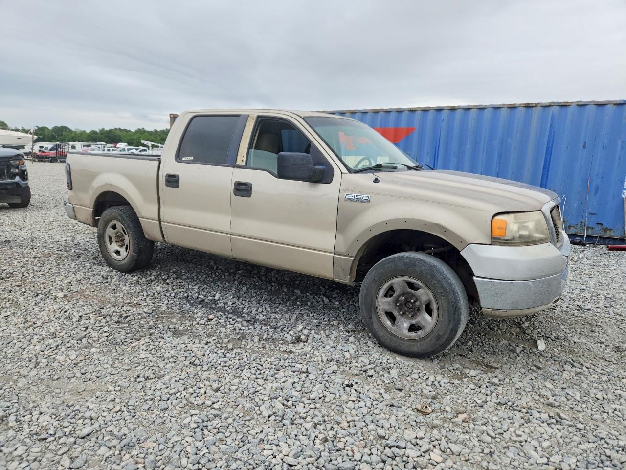 2007 Ford F150 Supercrew Gold vin: 1FTRW12W77KC88580