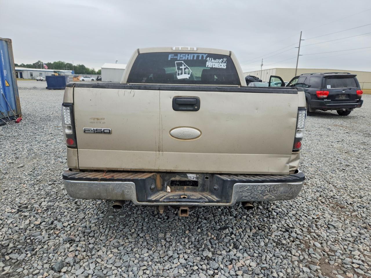 2007 Ford F150 Supercrew Gold vin: 1FTRW12W77KC88580