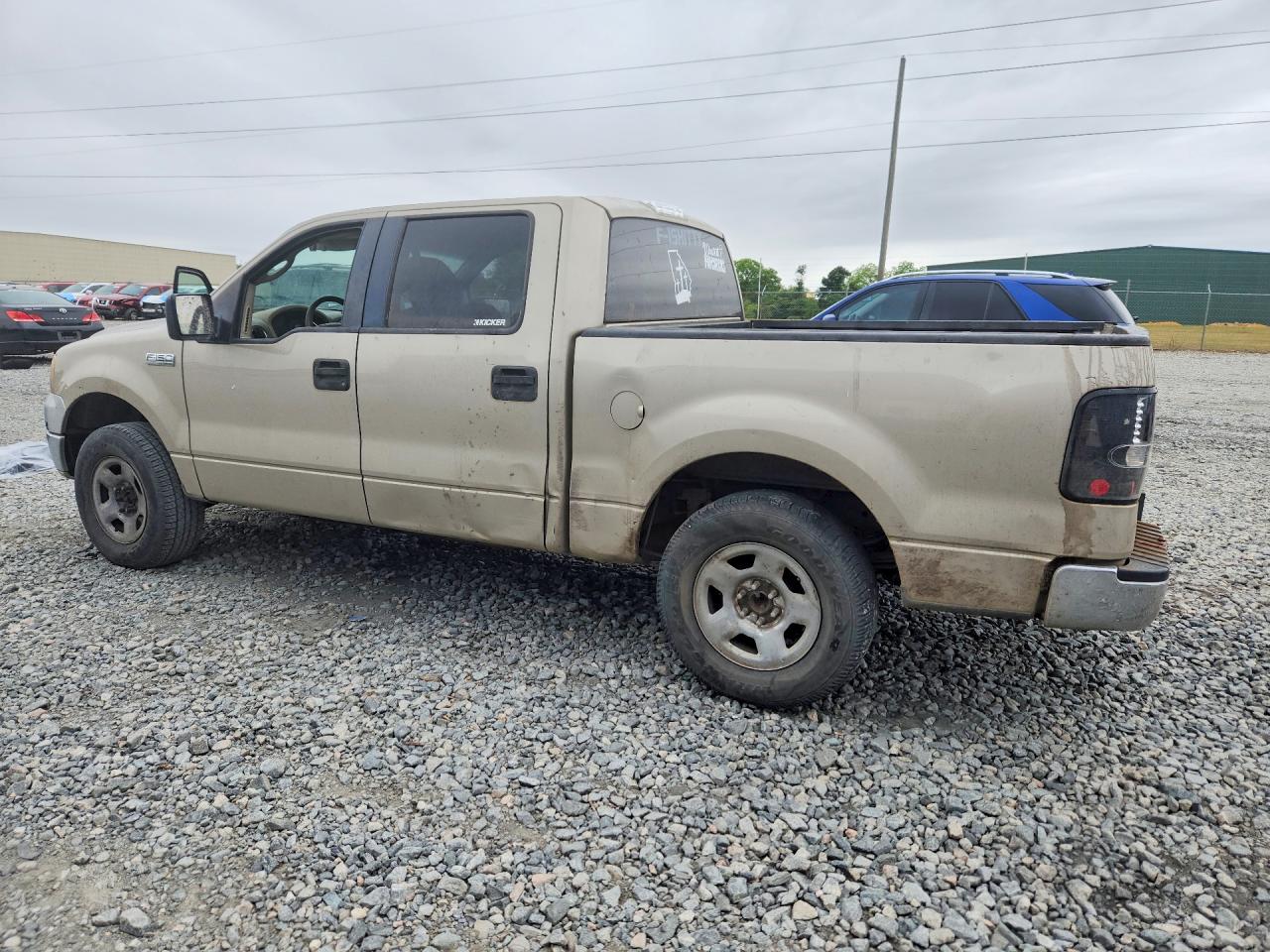 2007 Ford F150 Supercrew Gold vin: 1FTRW12W77KC88580