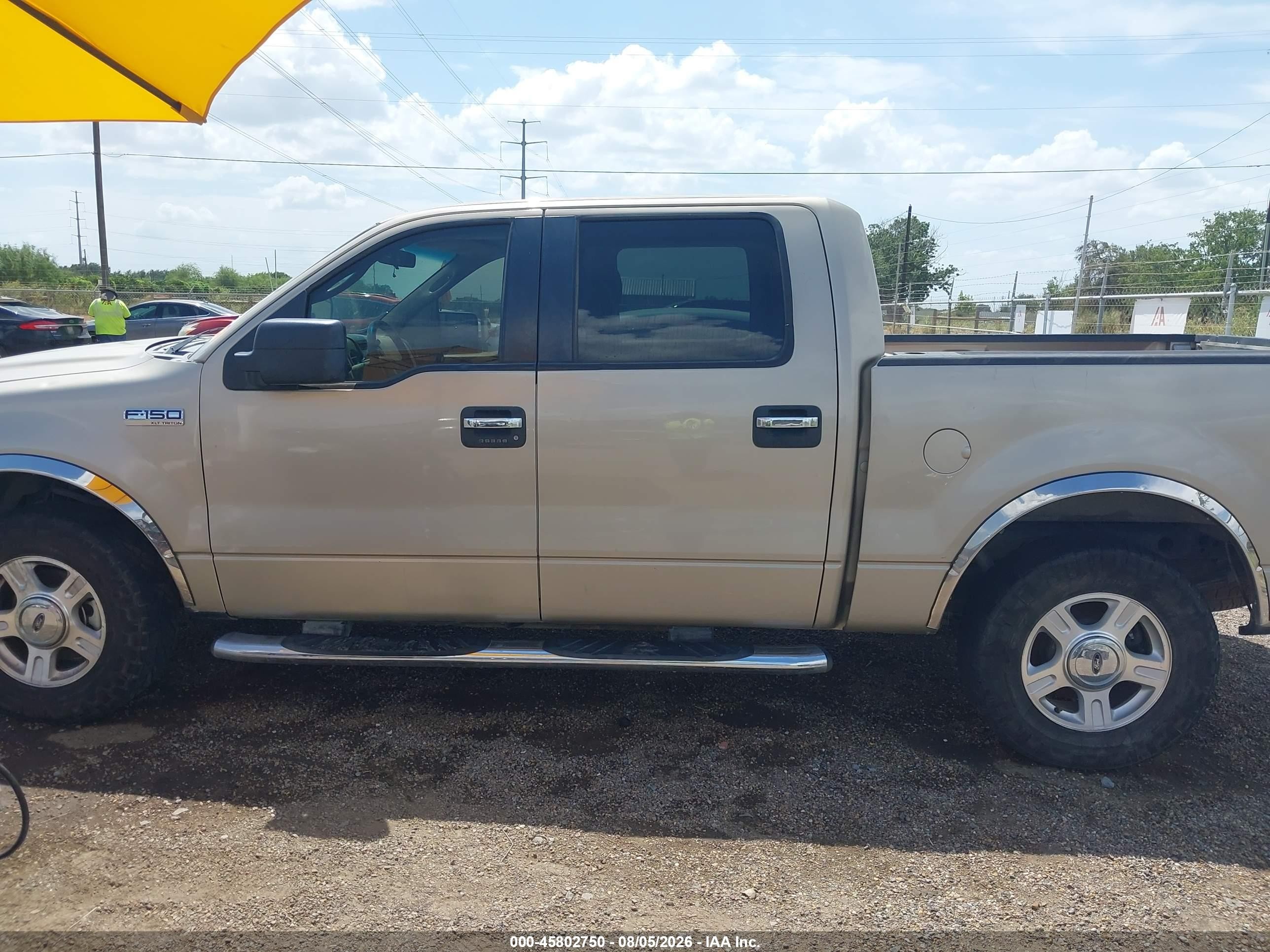 2008 Ford F-150 60th Anniversary/fx2/xl/xlt Коричневый vin: 1FTRW12W78FB02501