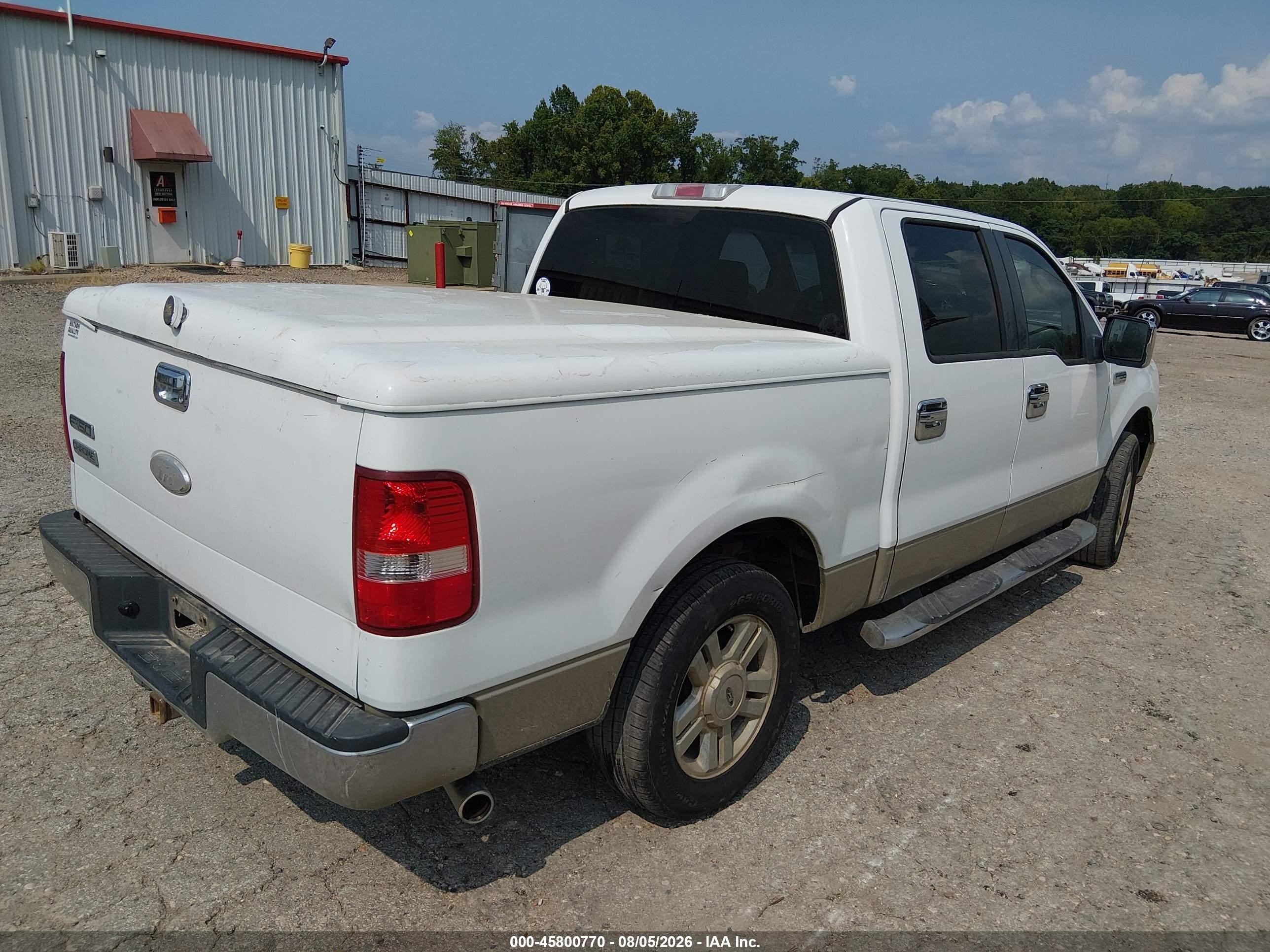 2008 Ford F-150 60th Anniversary/fx2/xl/xlt White vin: 1FTRW12W78FB44098