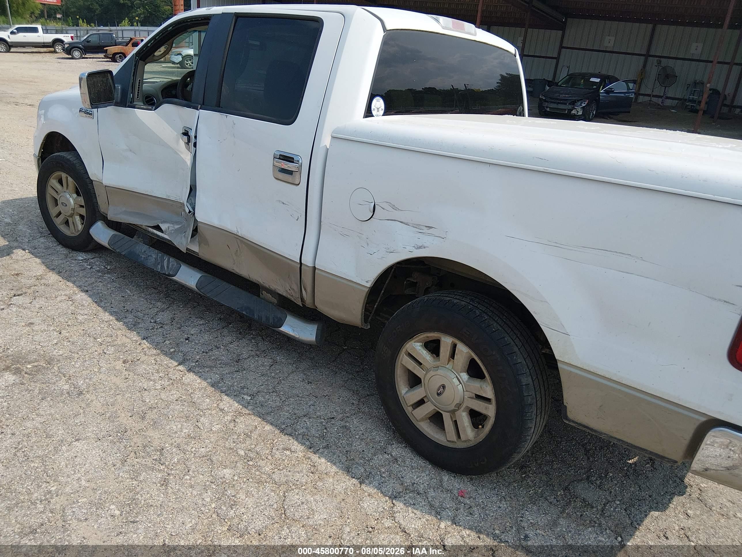 2008 Ford F-150 60th Anniversary/fx2/xl/xlt White vin: 1FTRW12W78FB44098